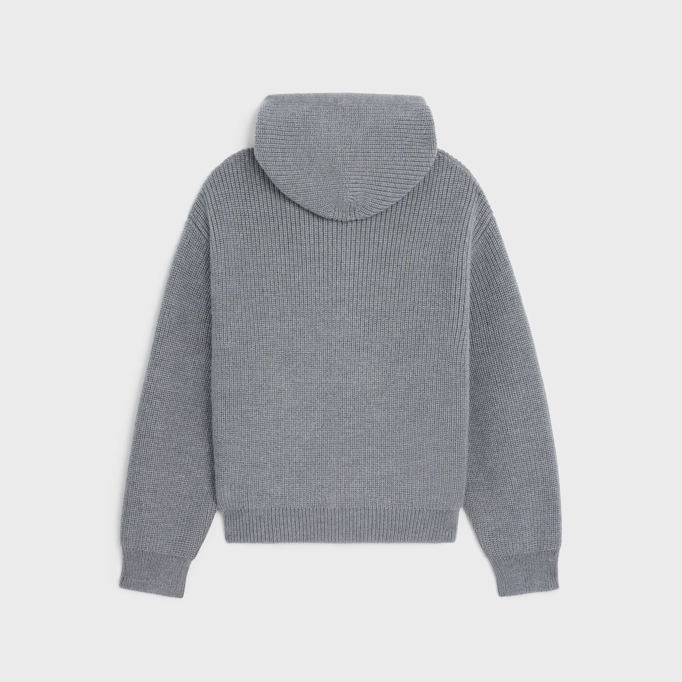 Cardigan à capuche en laine