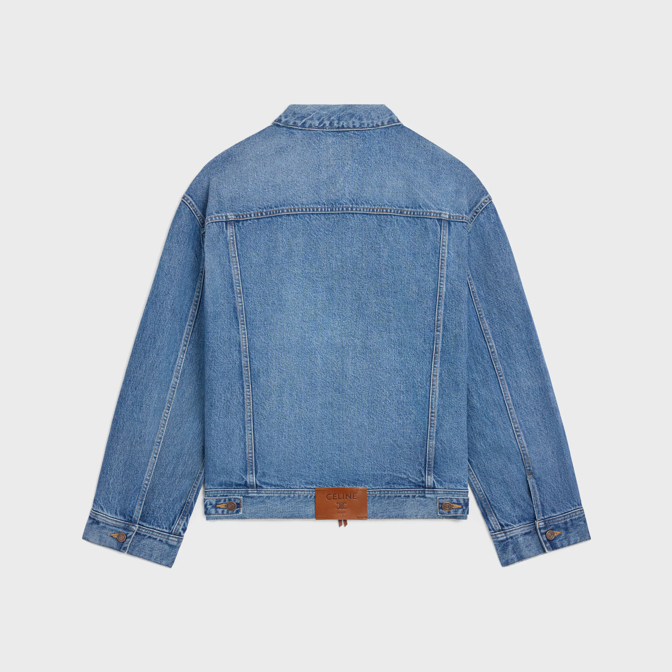 Veste trucker en denim coton