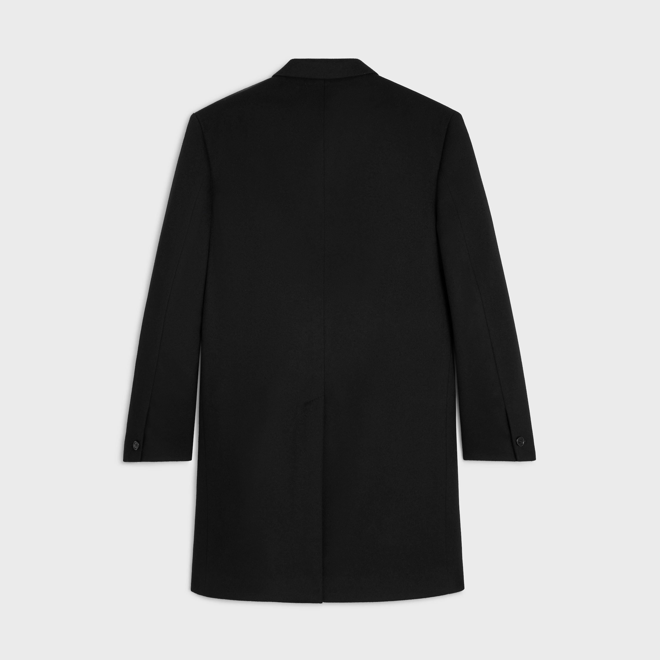 MANTEAU DOUBLE BOUTONNÉ EN TISSU DE LAINAGE