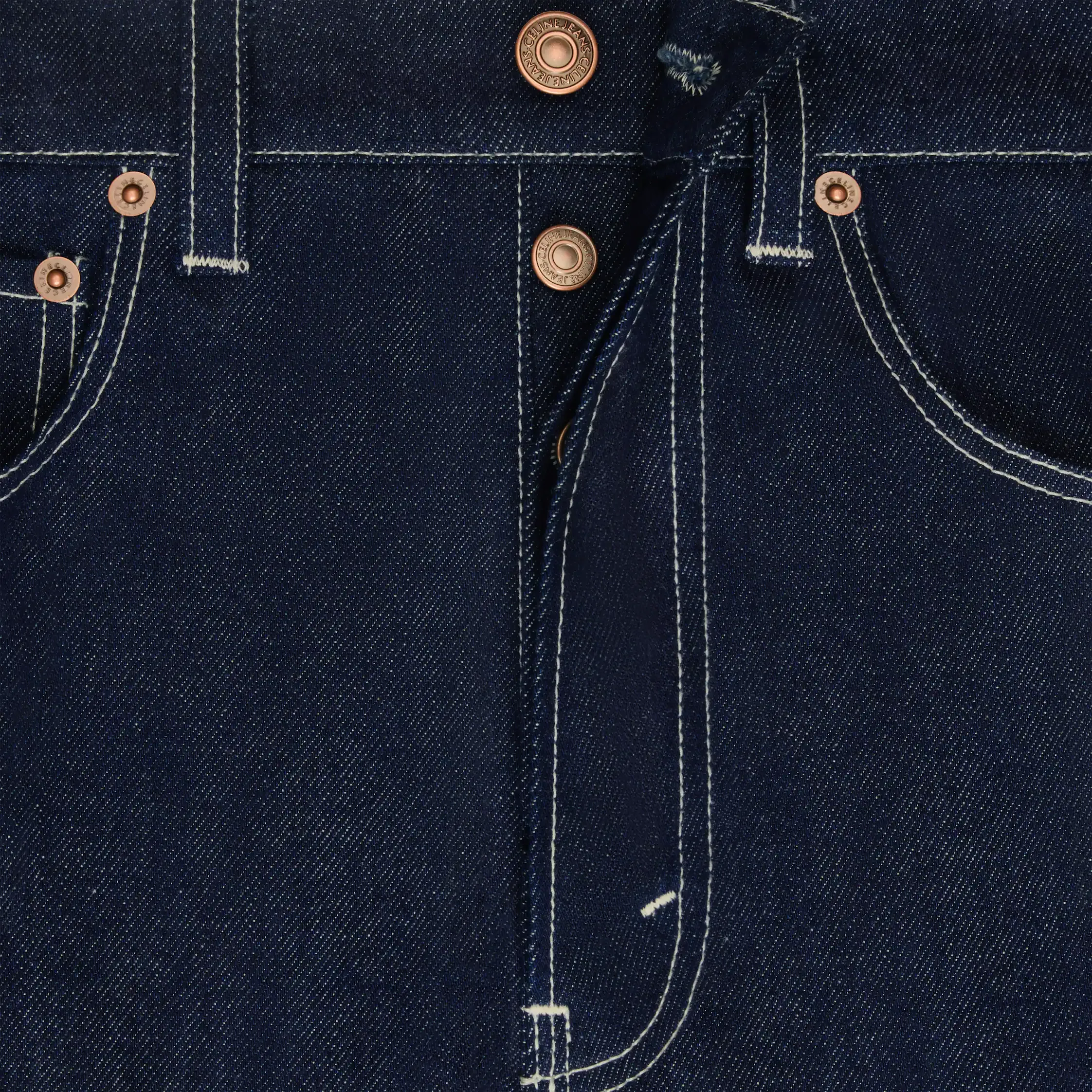 jeans boyfriend 002 EN DENIM INDIGO LÉGER