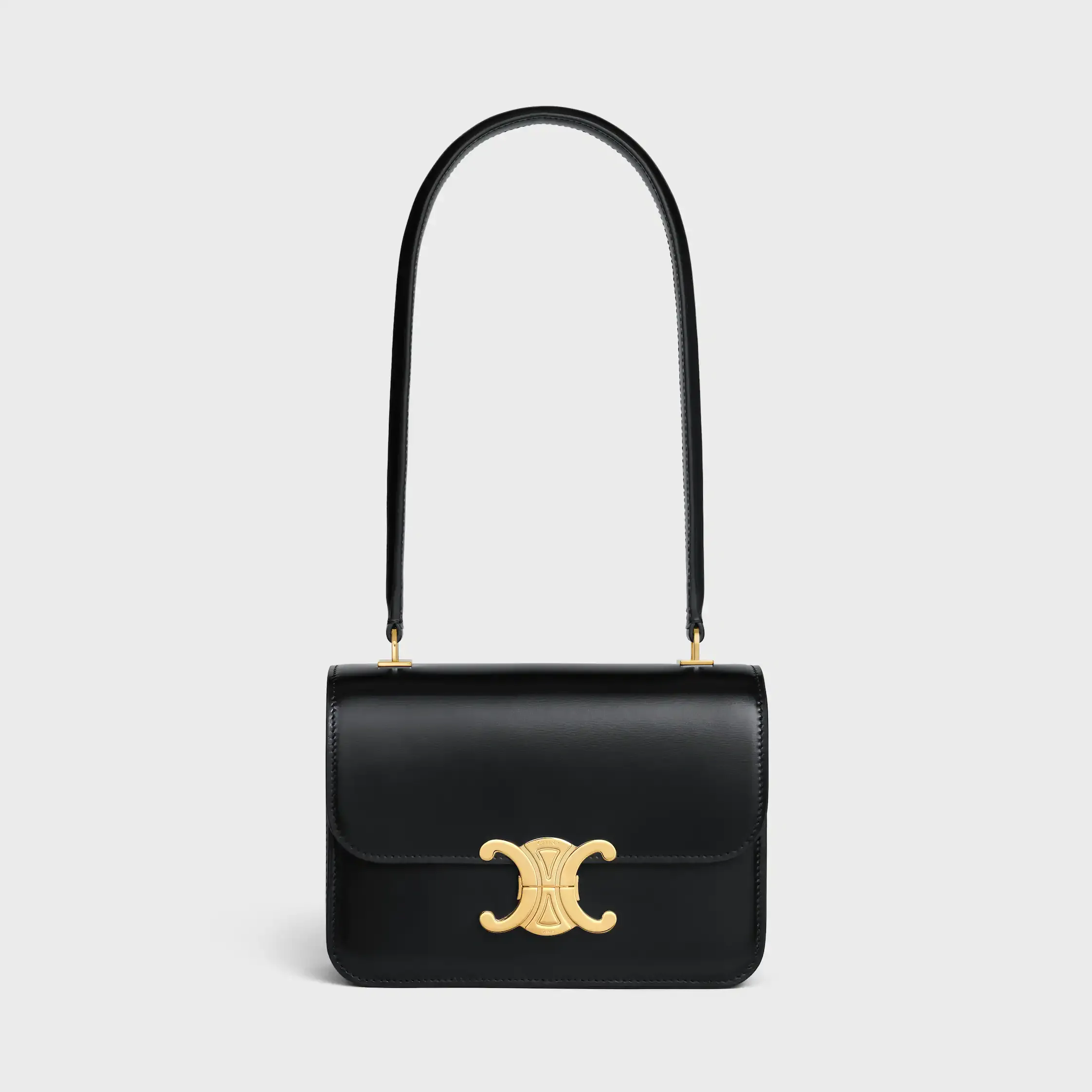 Sac TEEN GARANCE en cuir de veau brillant