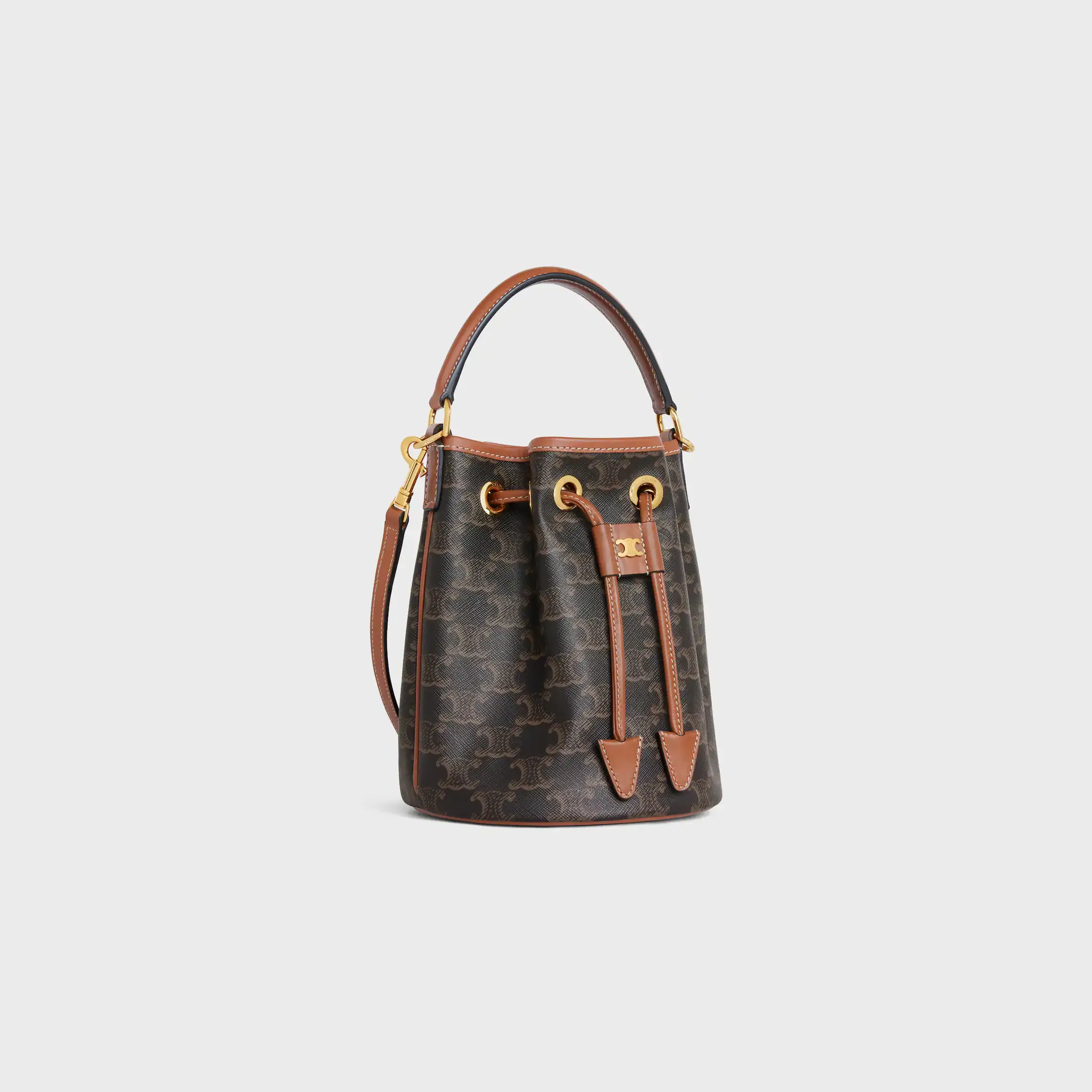 SAC TEEN CLARA EN TOILE TRIOMPHE ET VEAU