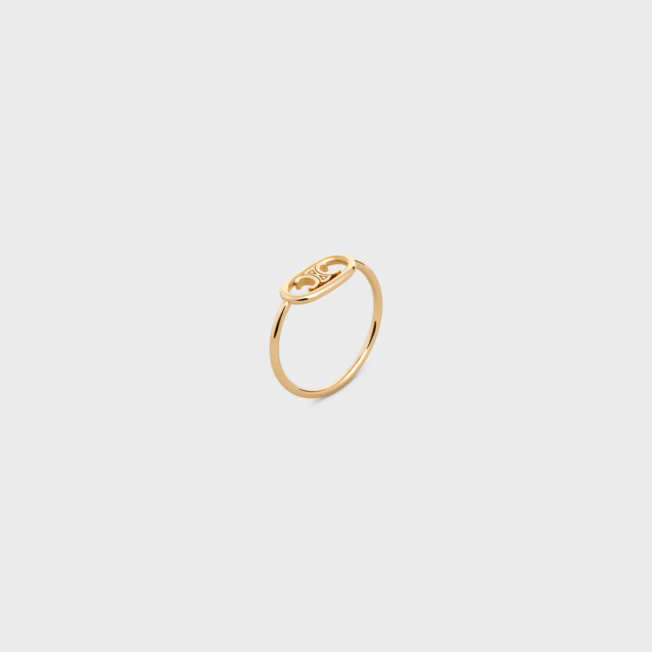 Maillon Triomphe Ring en or jaune