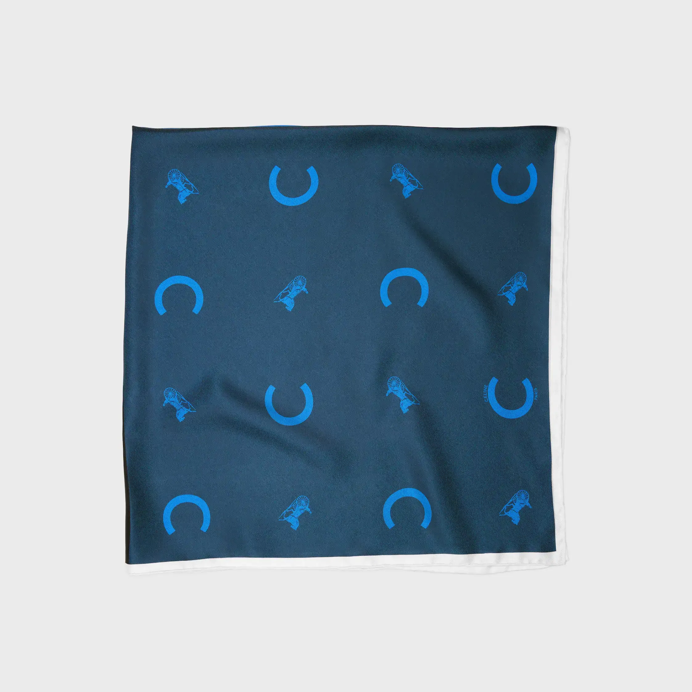 carré en soie twill