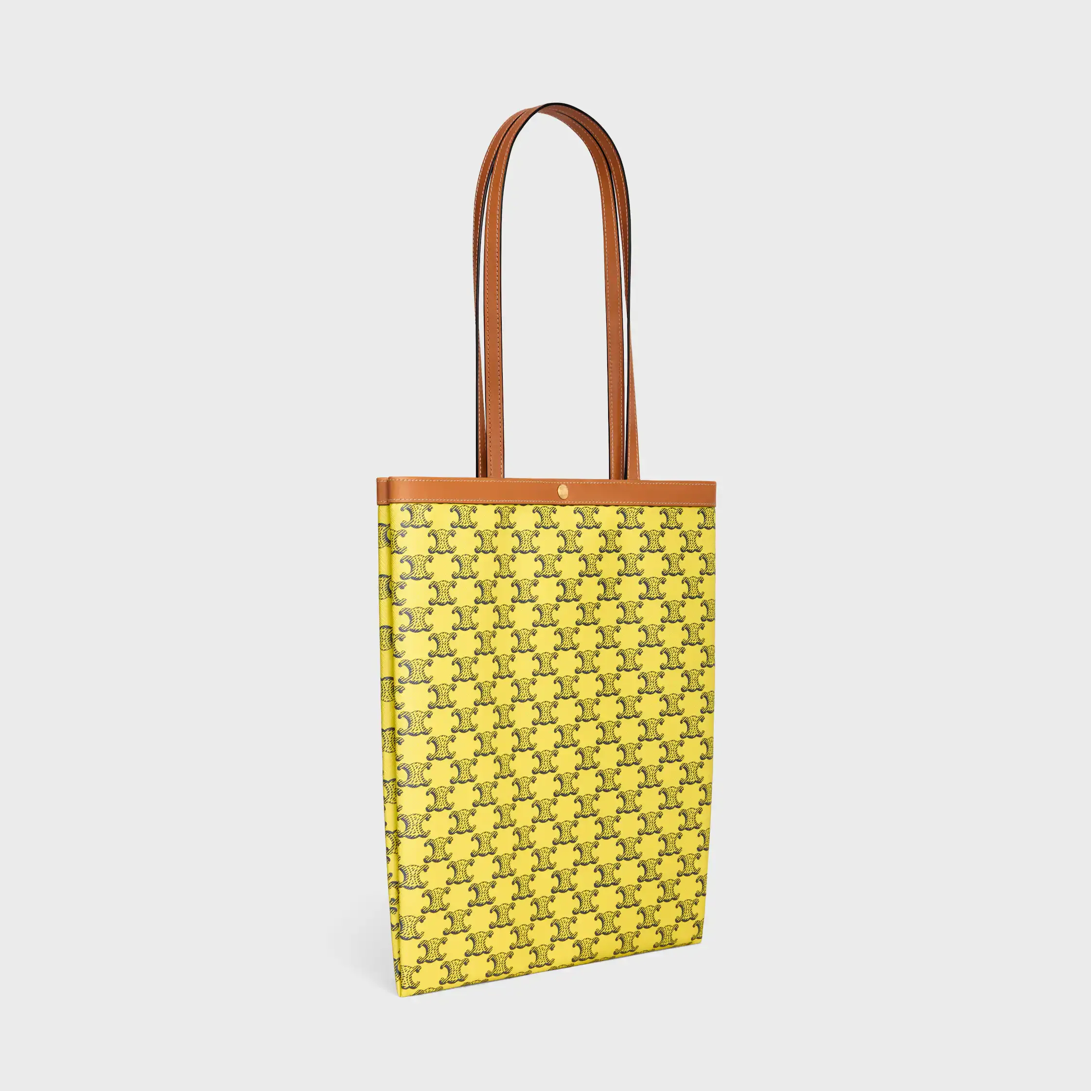 SAC À MAIN PLAT MOYEN EN TISSU TRIOMPHE