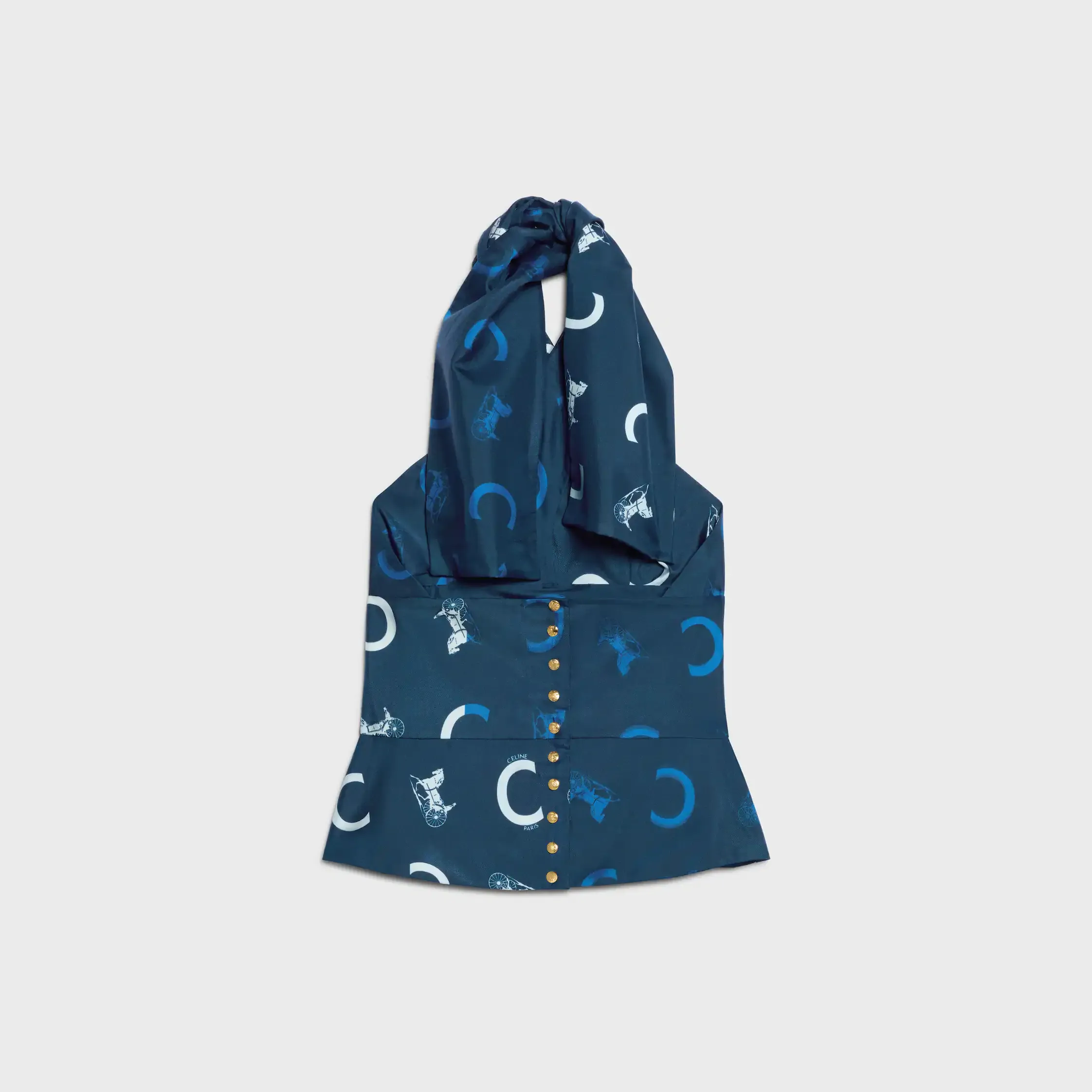 top IN tissu twill de soie