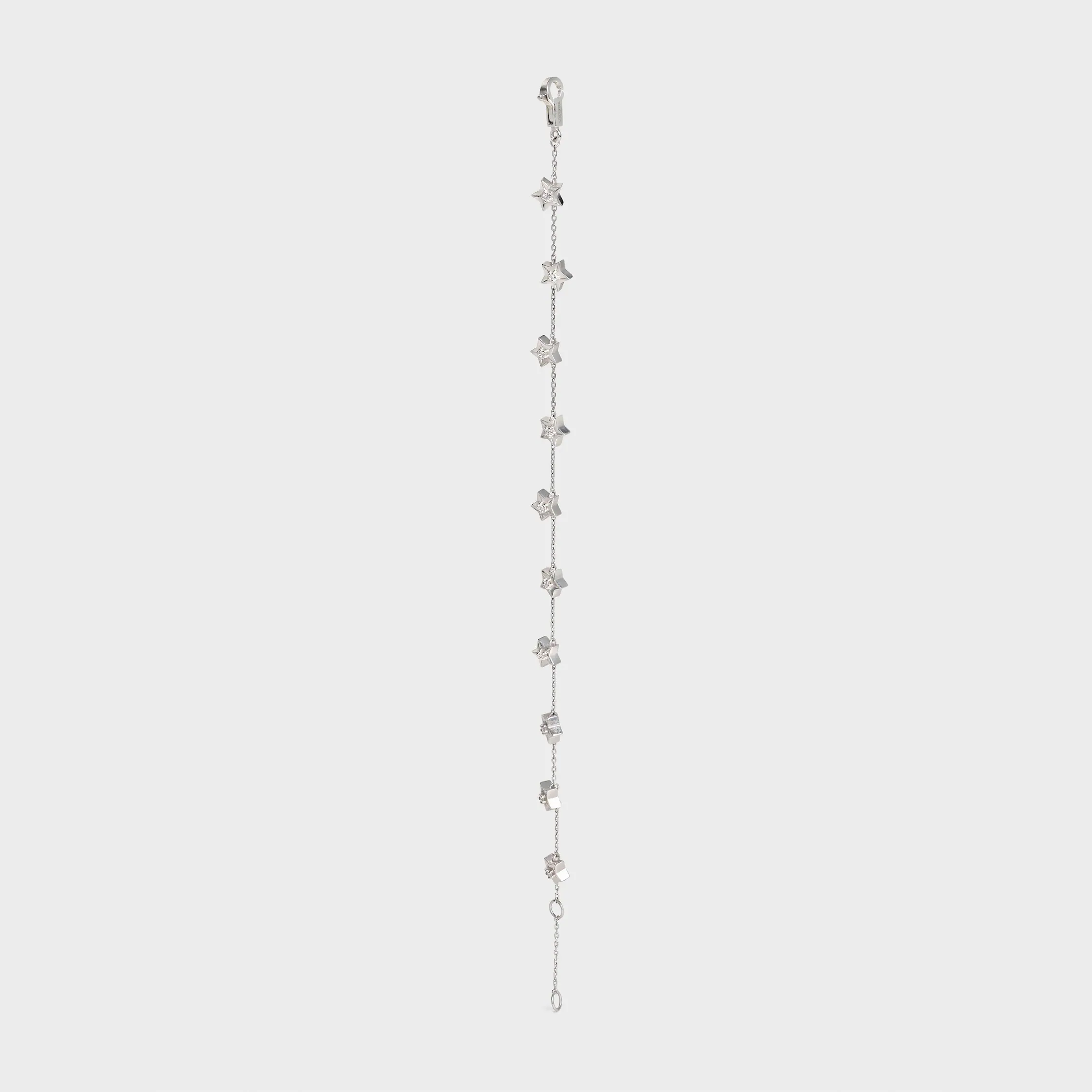 Bracelet Étoile Celine Multi Stars en or blanc et diamants