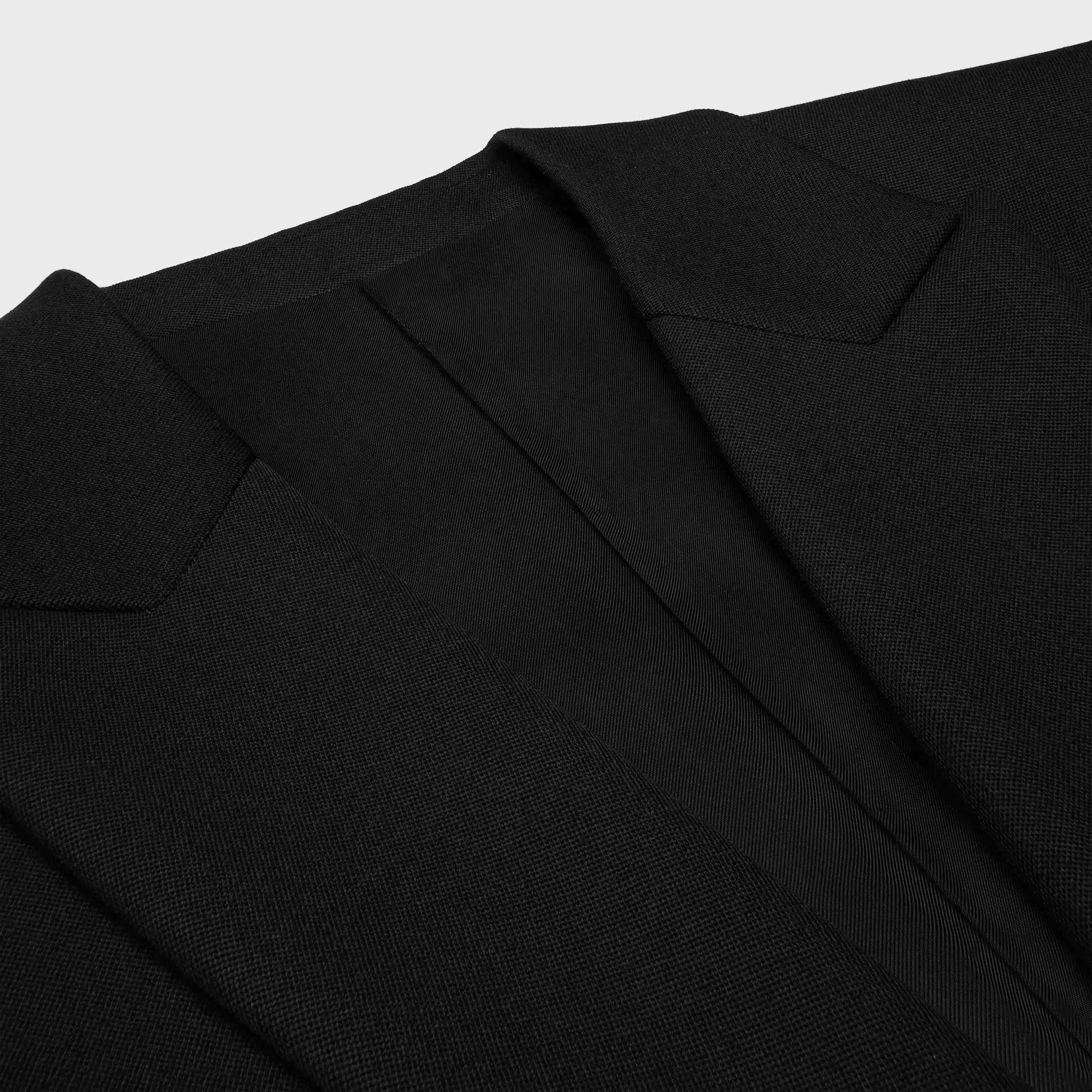 manteau sur mesure en feutre de laine