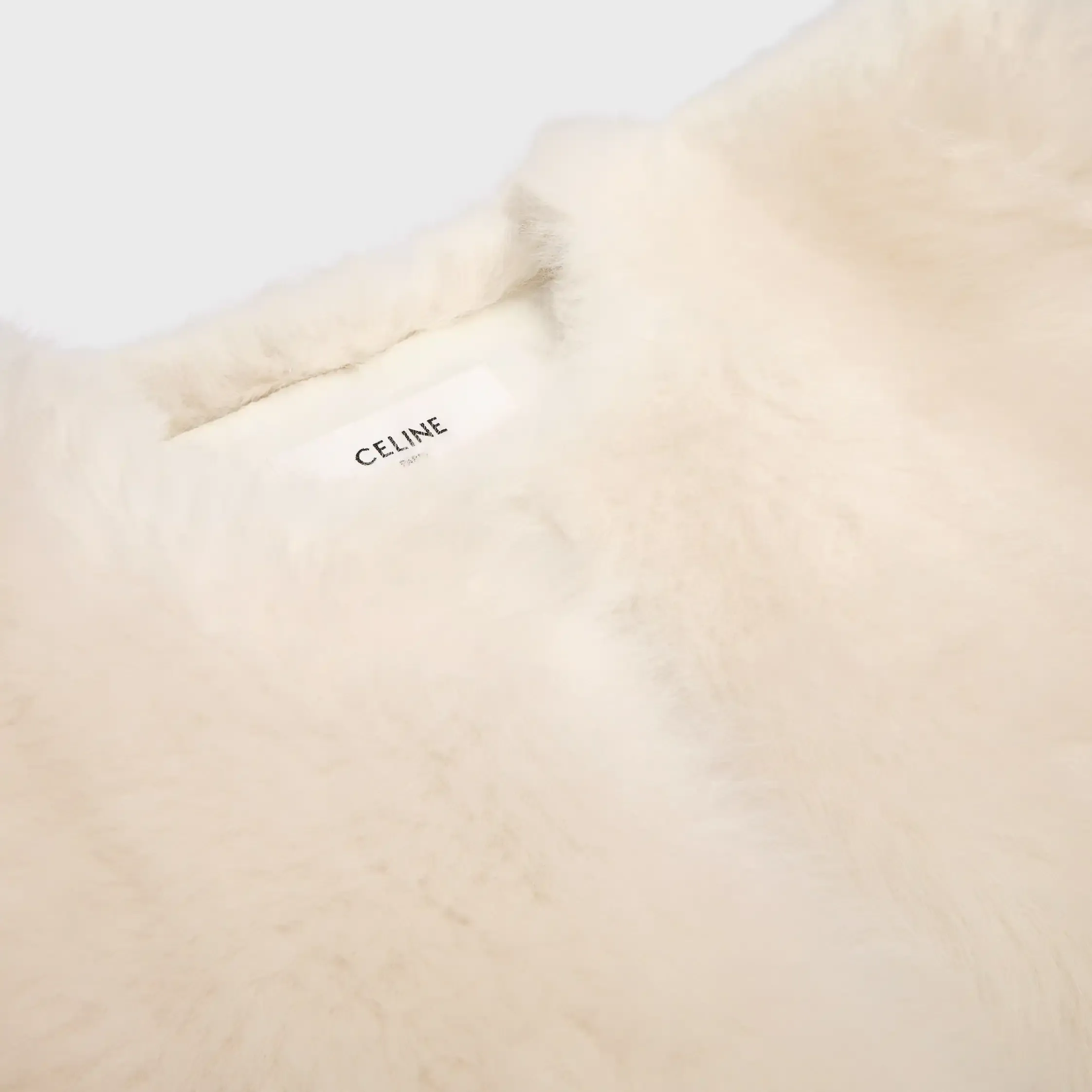 manteau en peau de mouton