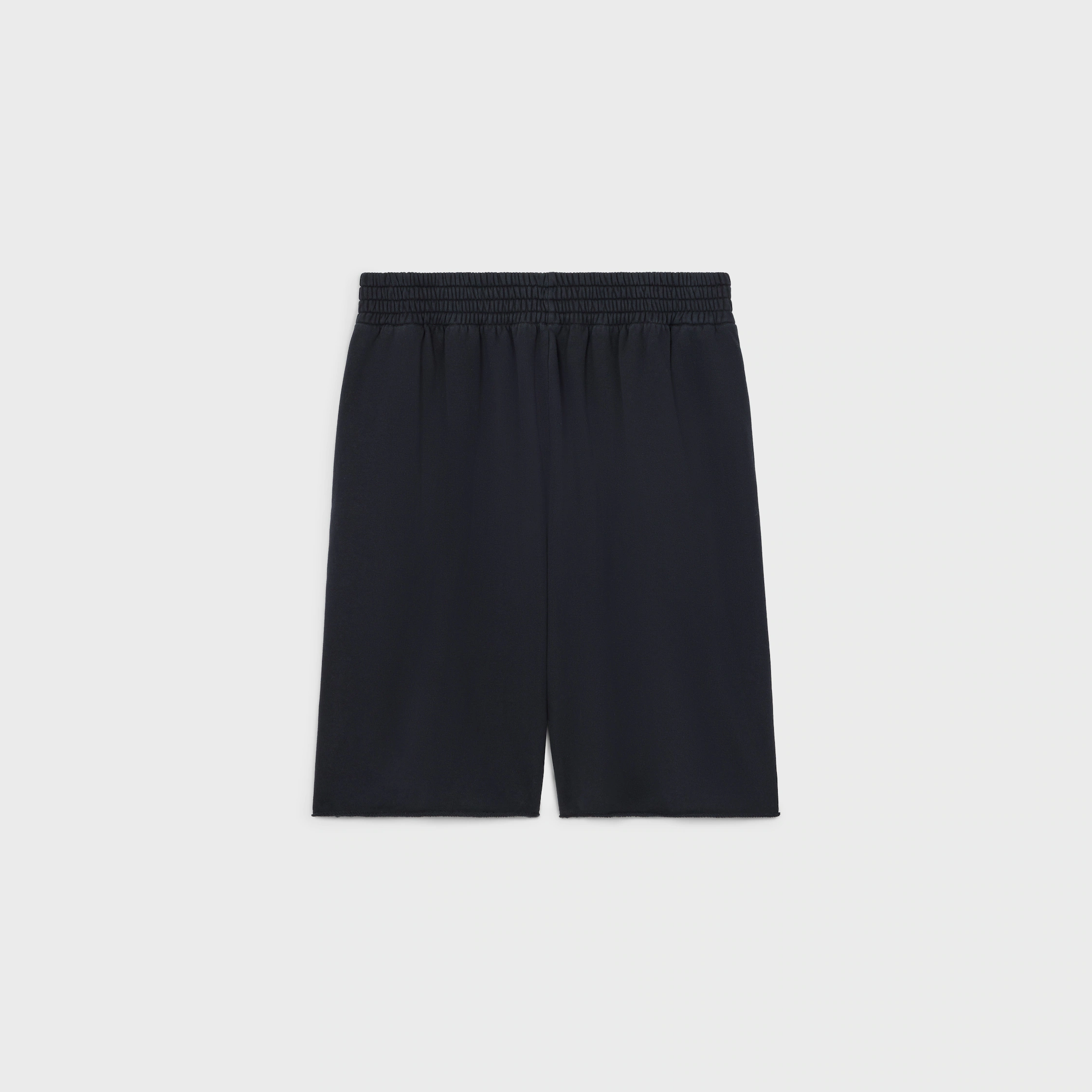 shorts en molleton de coton