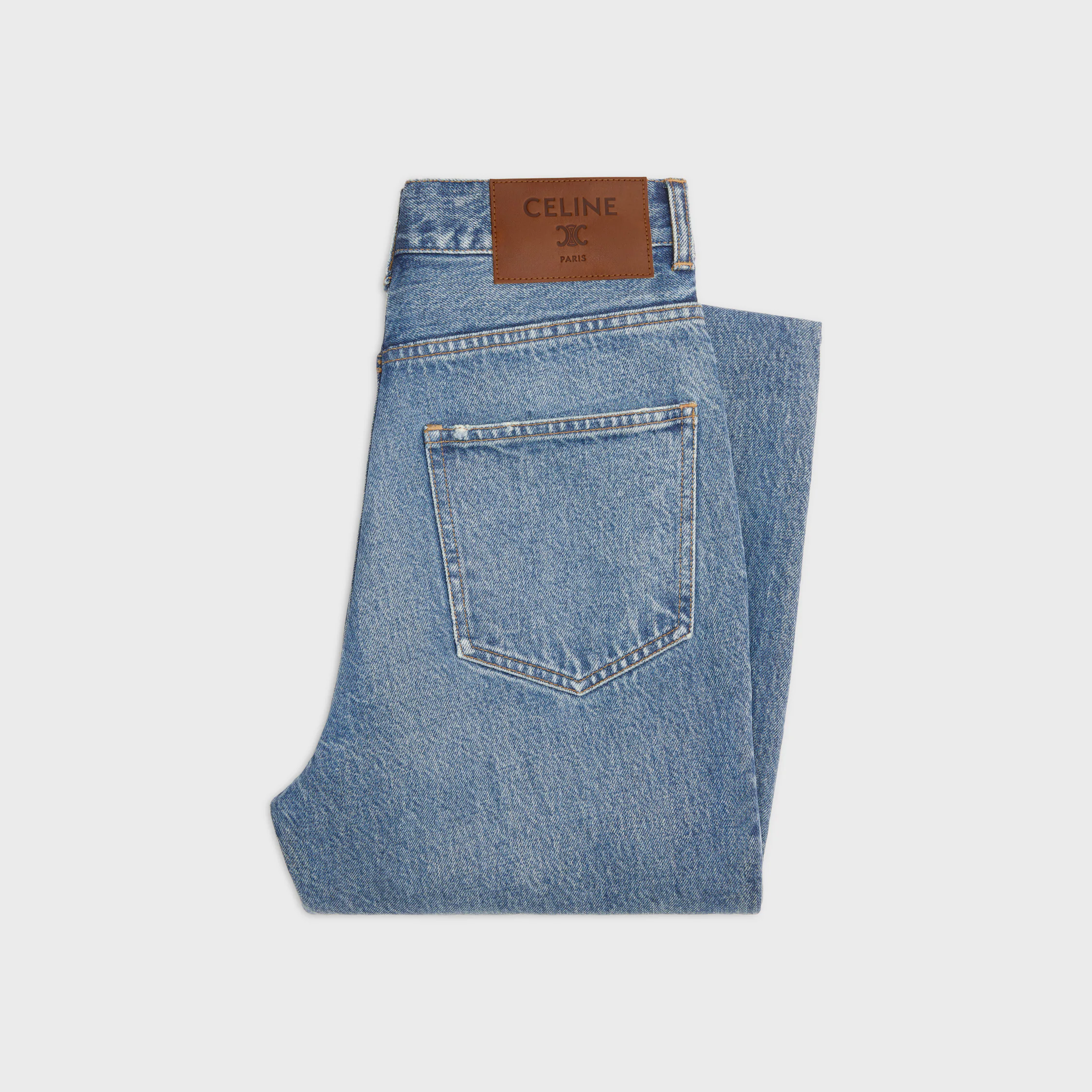 jeans flare 001 en denim coton