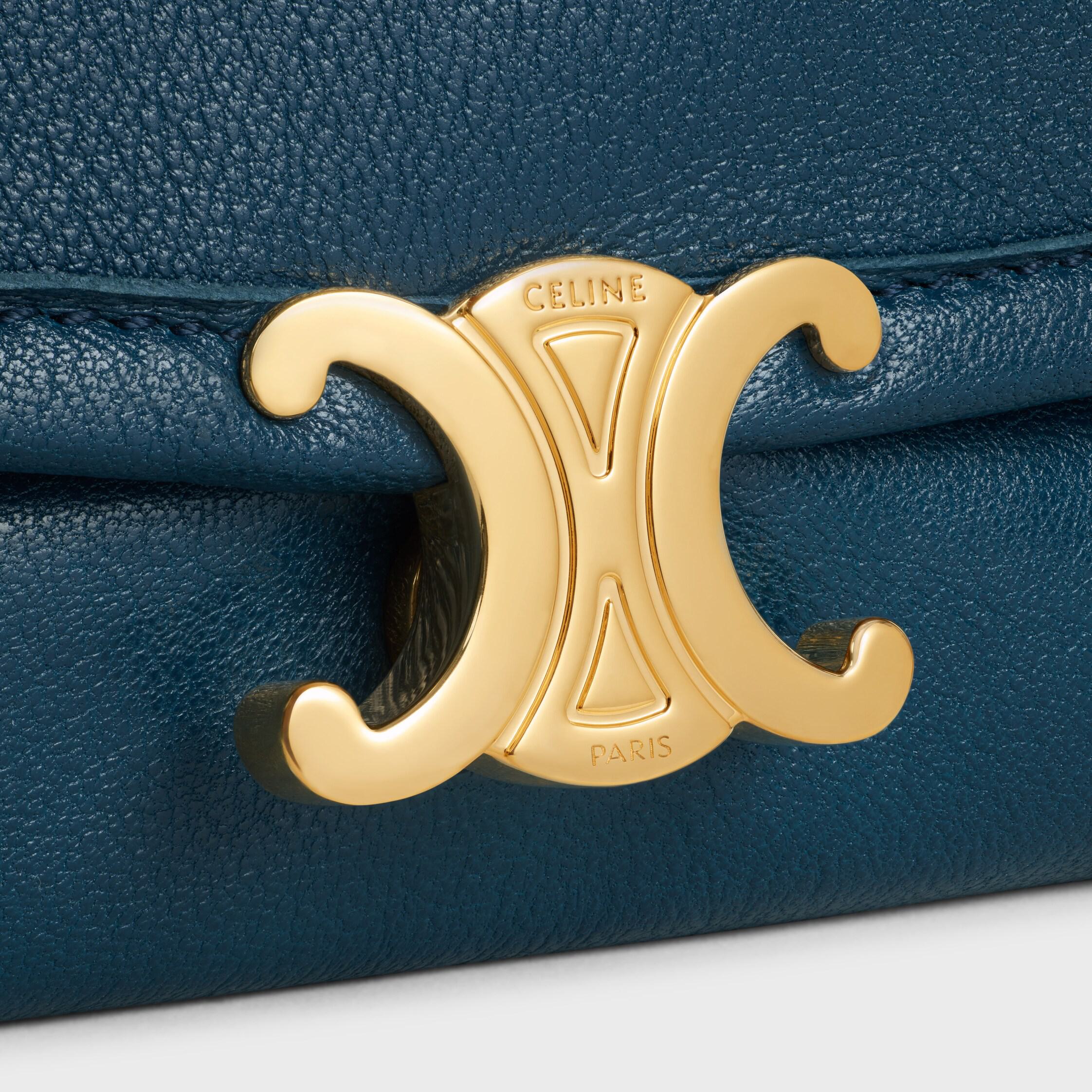 SAC HALFMOON SOFT TRIOMPHE EN PEAU DE MOUTON SOUPLE ET BRILLANTE