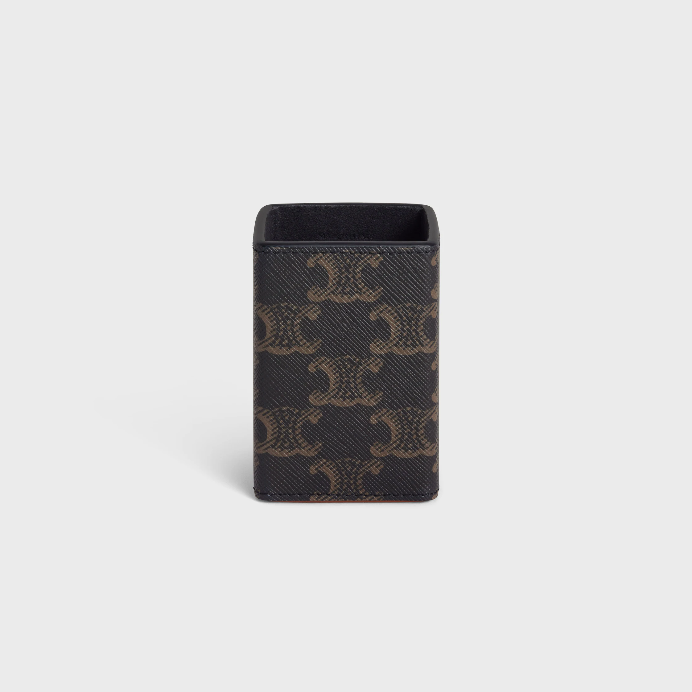 Porte-parfum 100 ml en toile Triomphe et cuir de veau