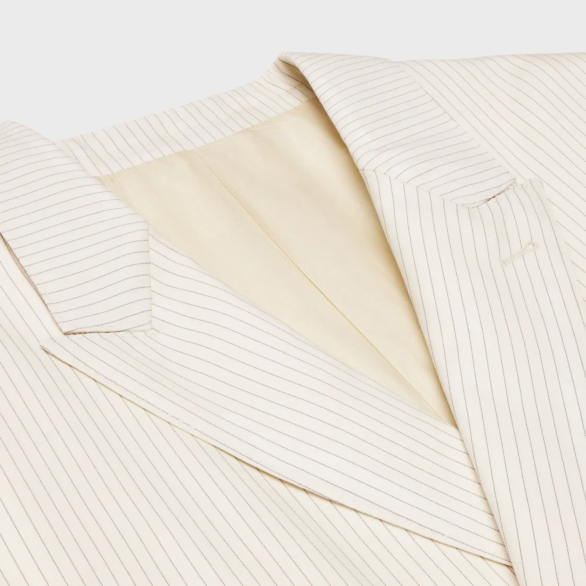 Veste Jude en laine rayée légère