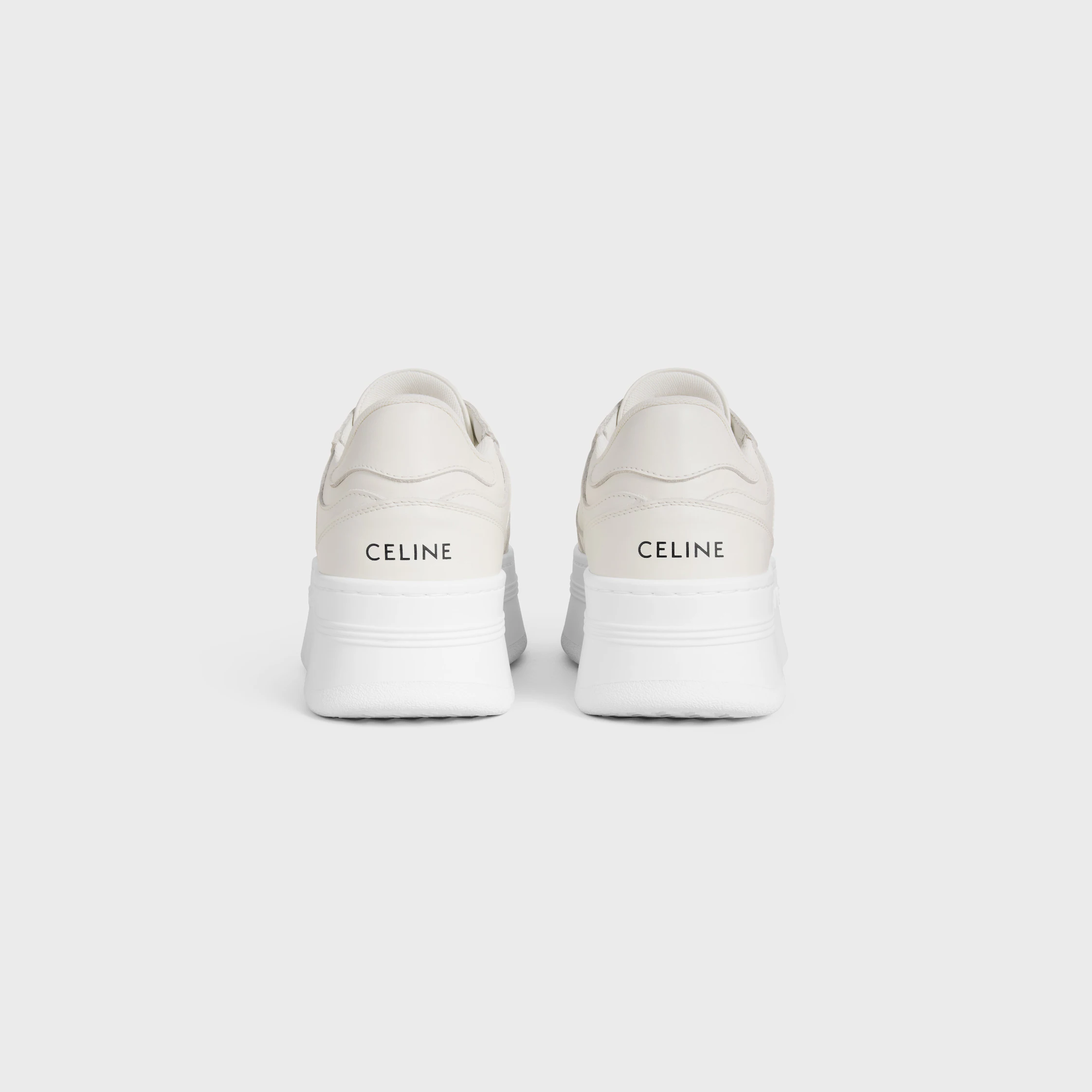 BLOCS DE CHAUSSURES DE TYPE SNEAKER EN VEAU