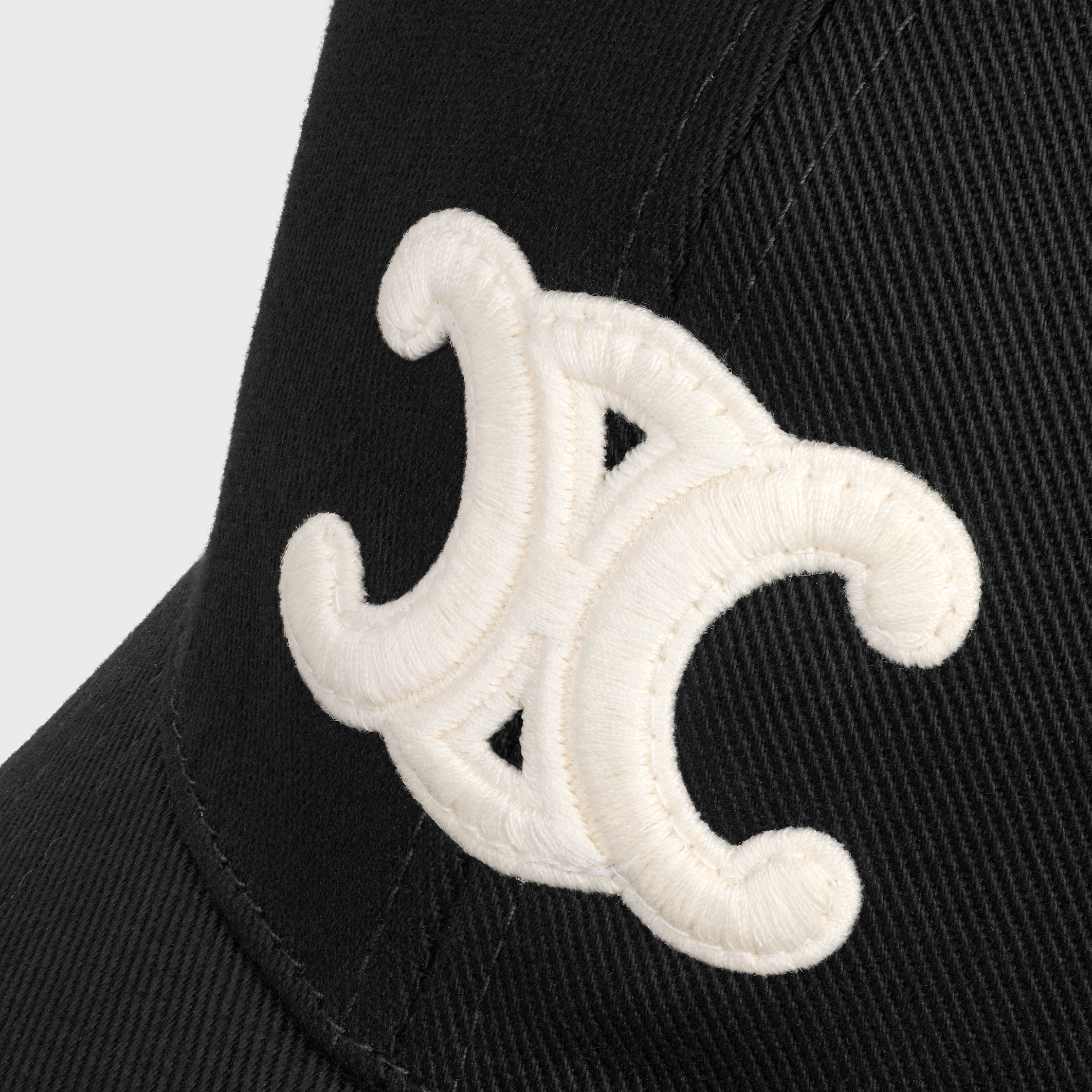 Casquette baseball triomphe en coton drill