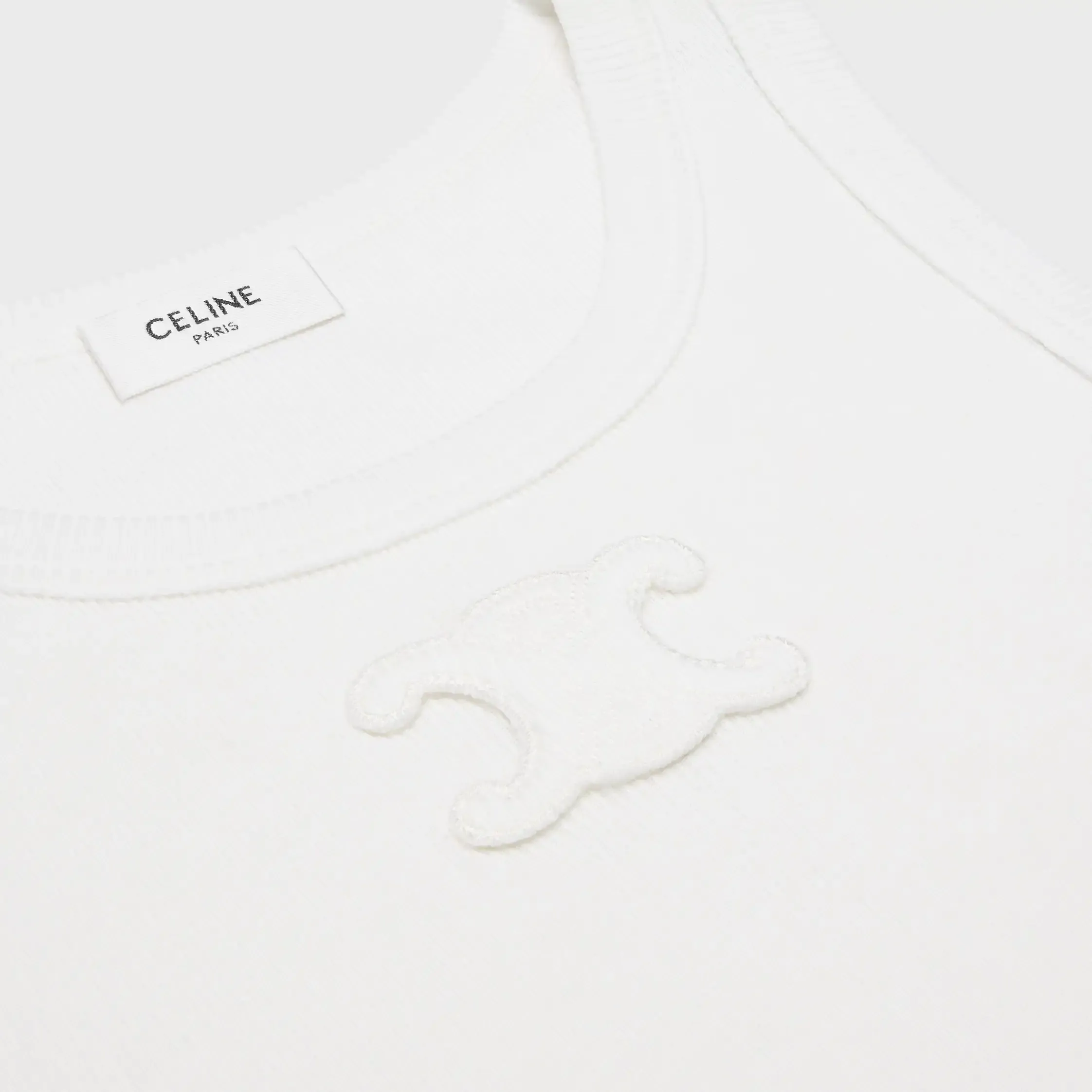 débardeur triomphe en coton jersey