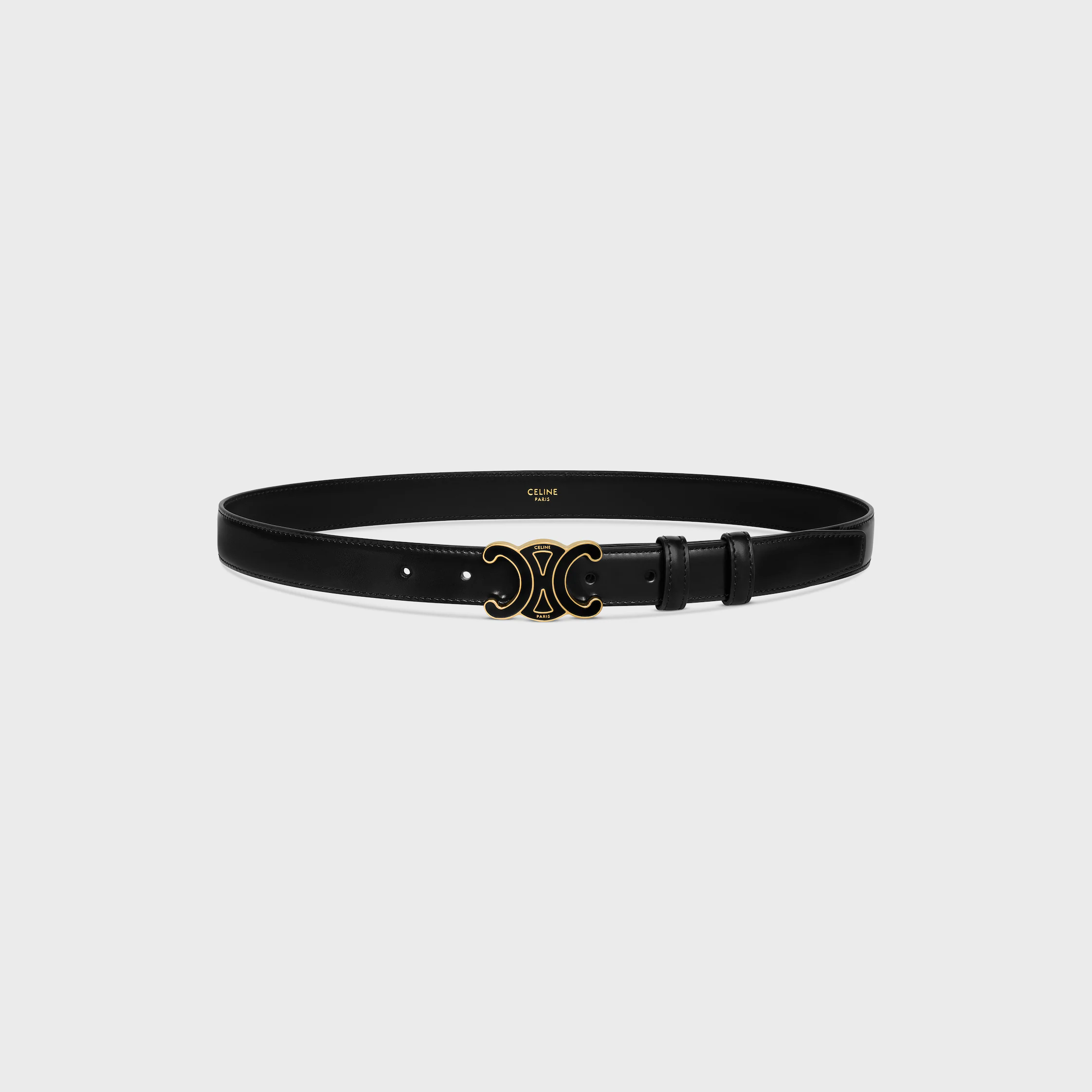 CEINTURE TRIOMPHE 25 MM EN CUIR TAURISSON MEDIUM