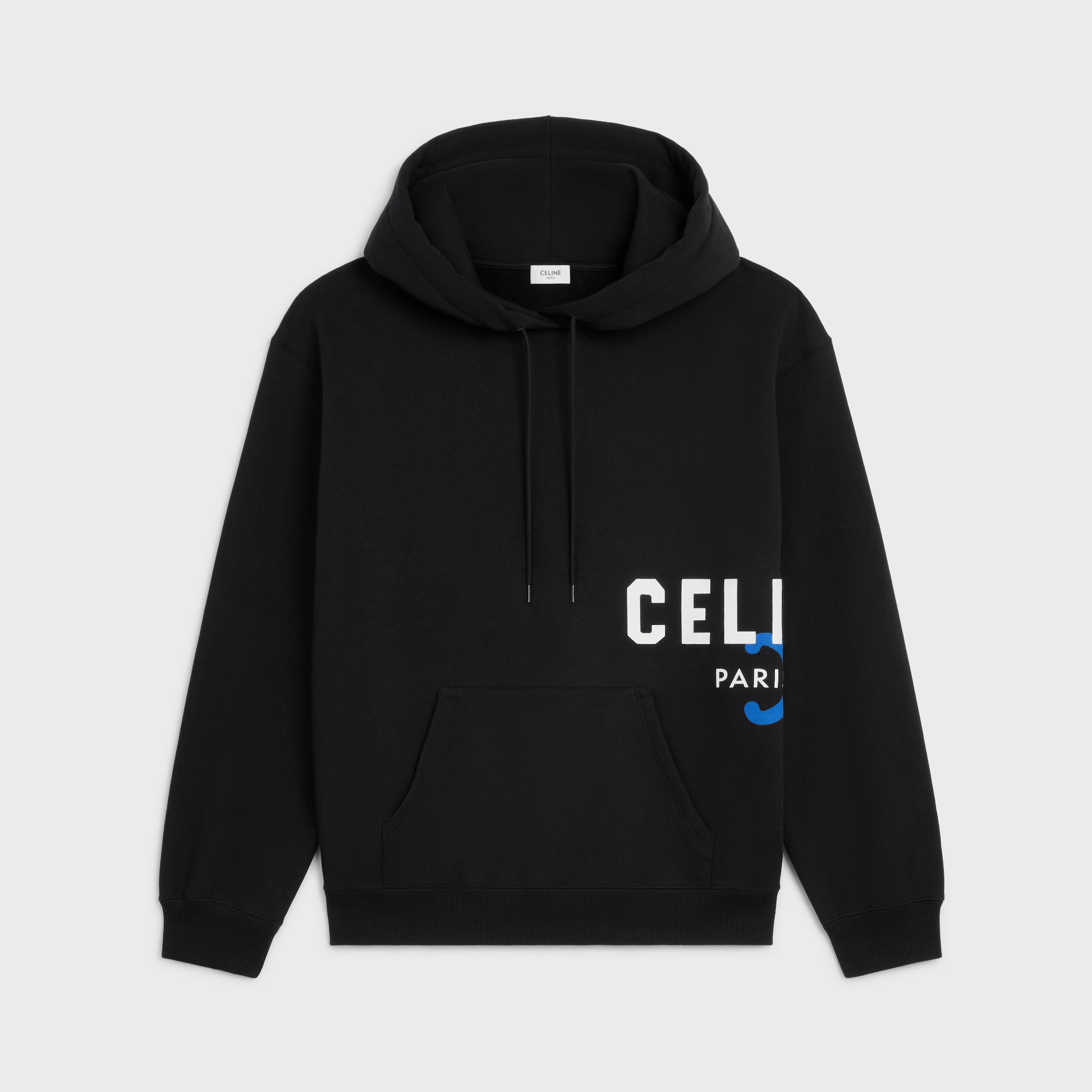 hoodie en molleton de coton