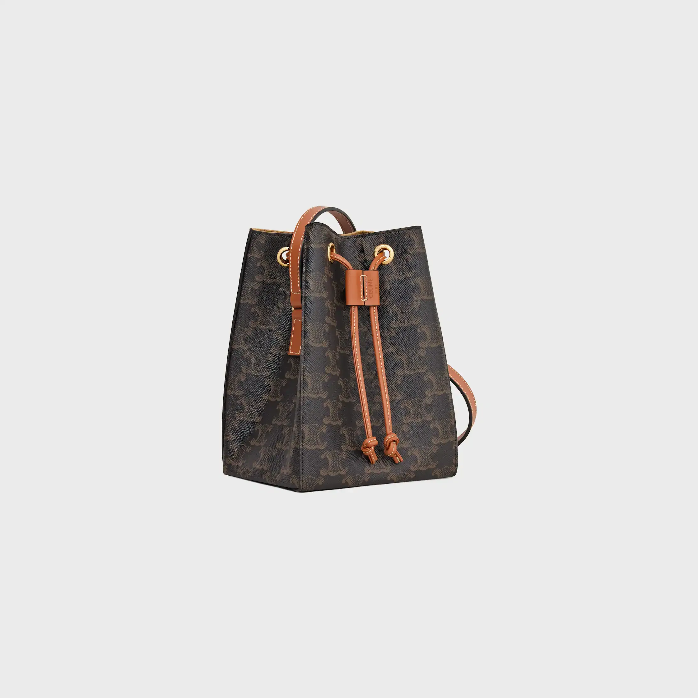 MICRO SAILOR EN TISSU TRIOMPHE ET CUIR DE VEAU