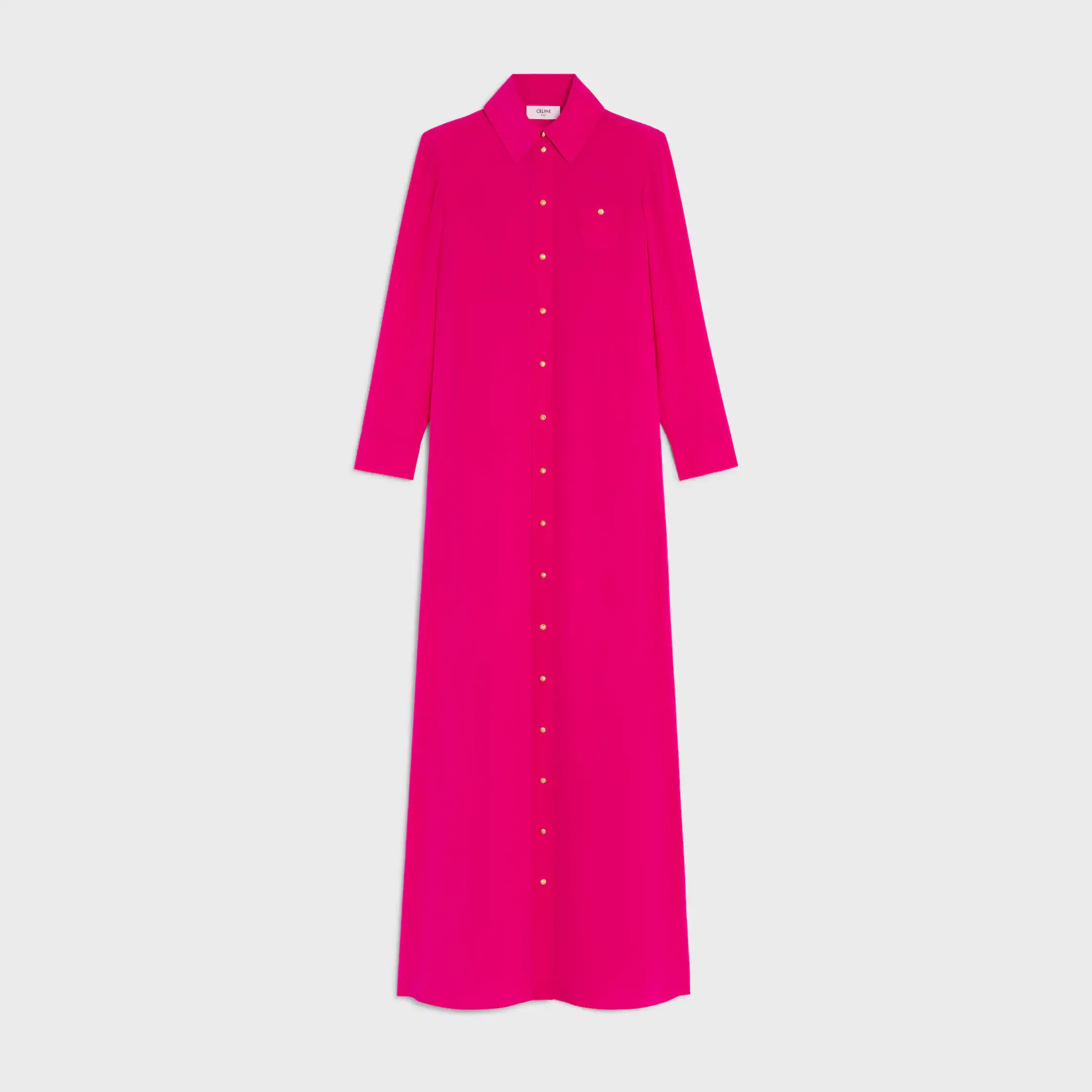 robe en crêpe de soie à base d'acétate