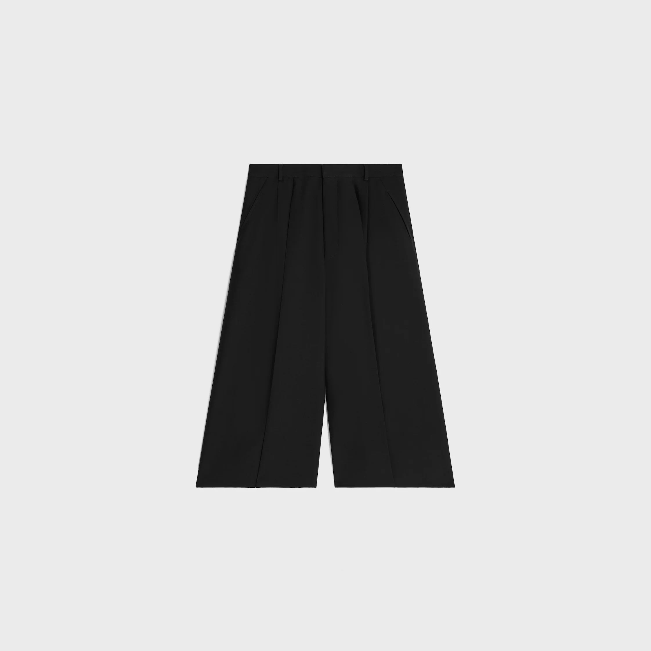 SHORTS MONTAUK EN GABARDINE DE LAINES ET DE MOHAIR