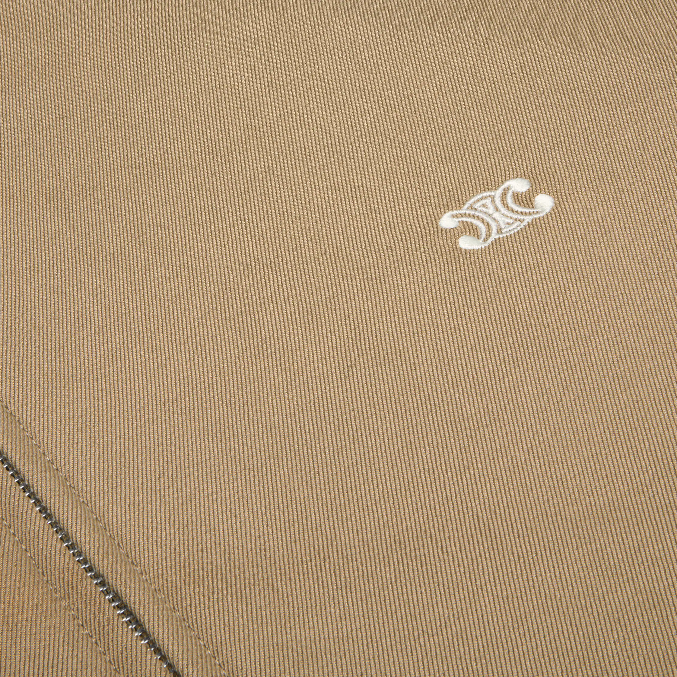 blouson EN COTON ET GABARDINE DE LAINES