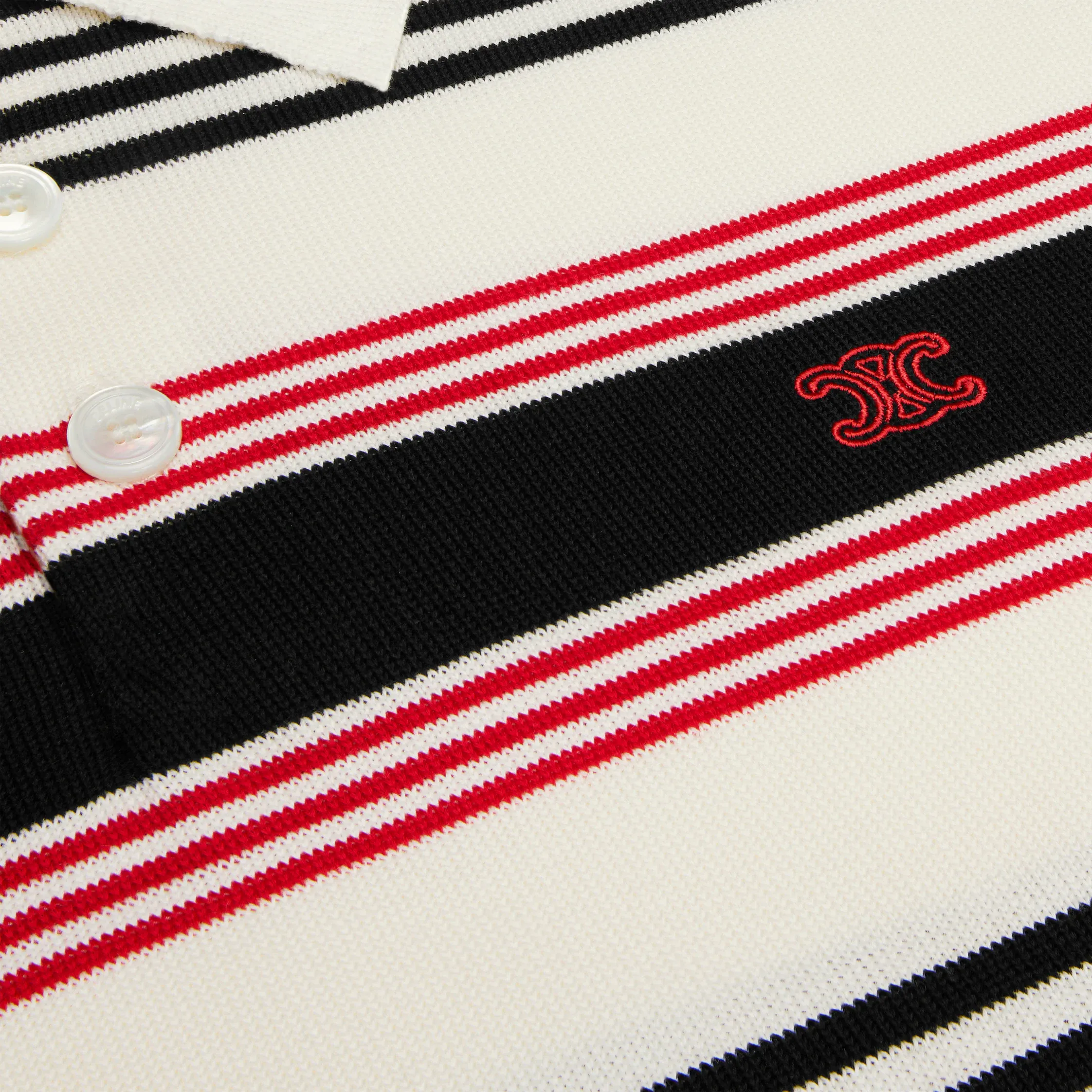 pull-over en coton rayé IN