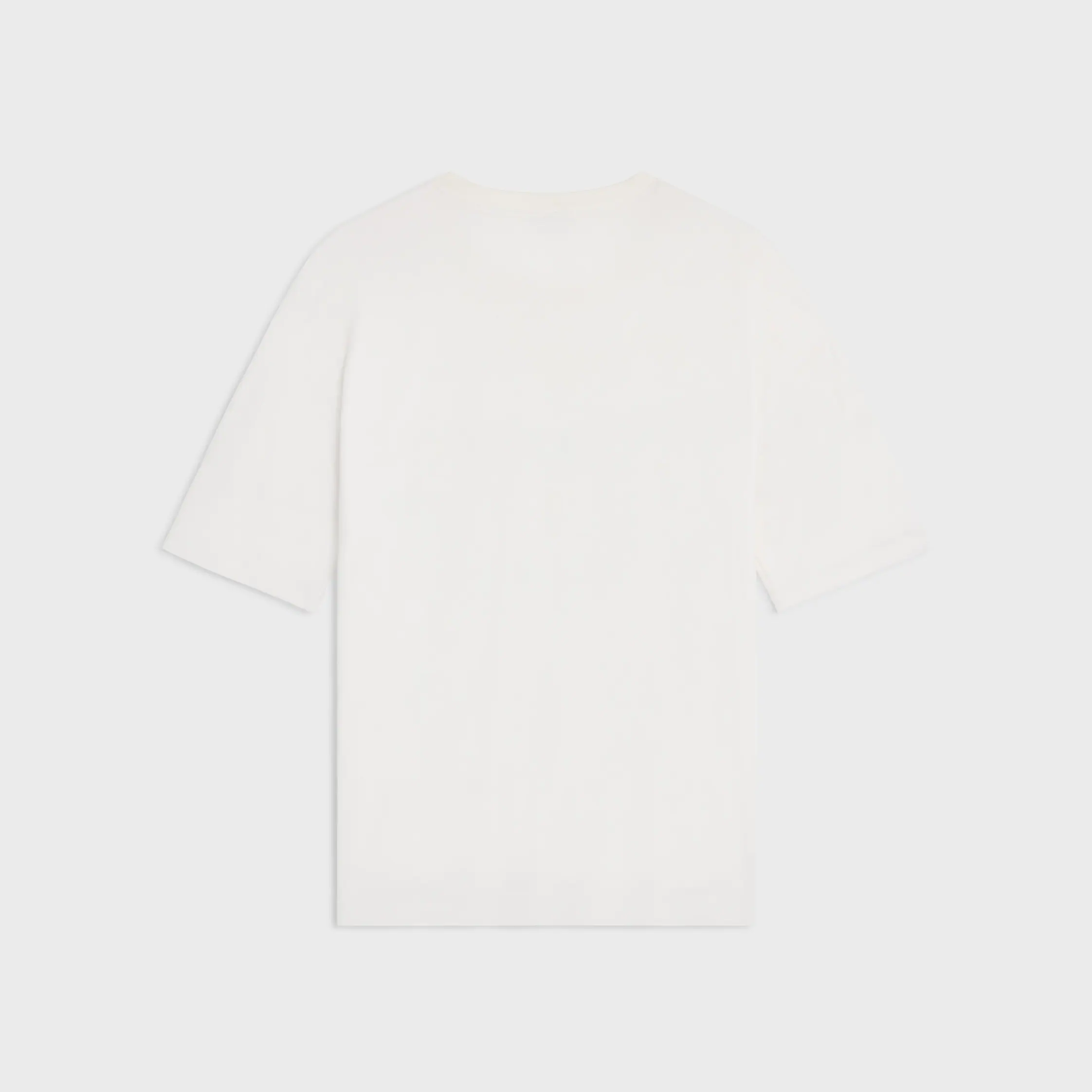 t-shirt à double couche en jersey de coton fin