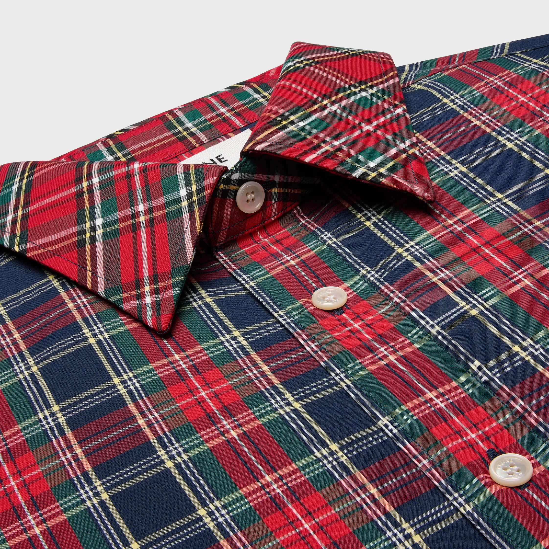 chemise EN COTON TARTAN