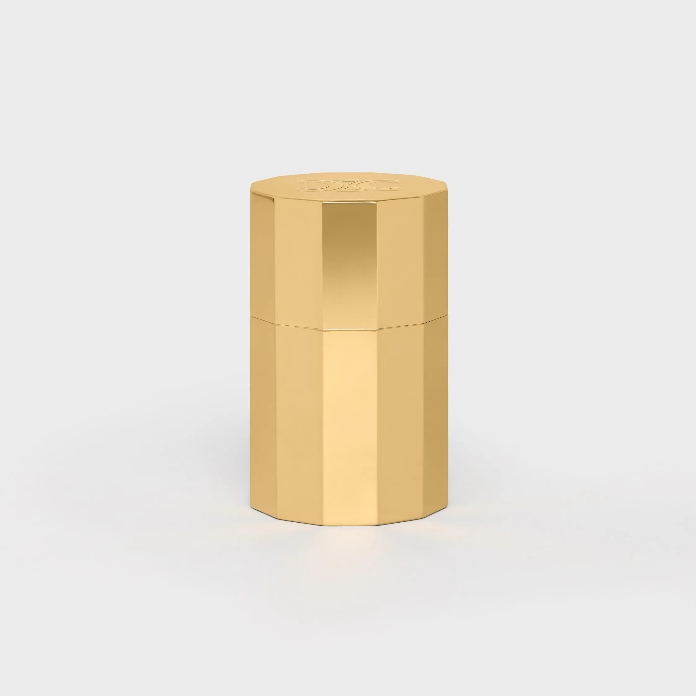 pot de coton-tige en aluminium
