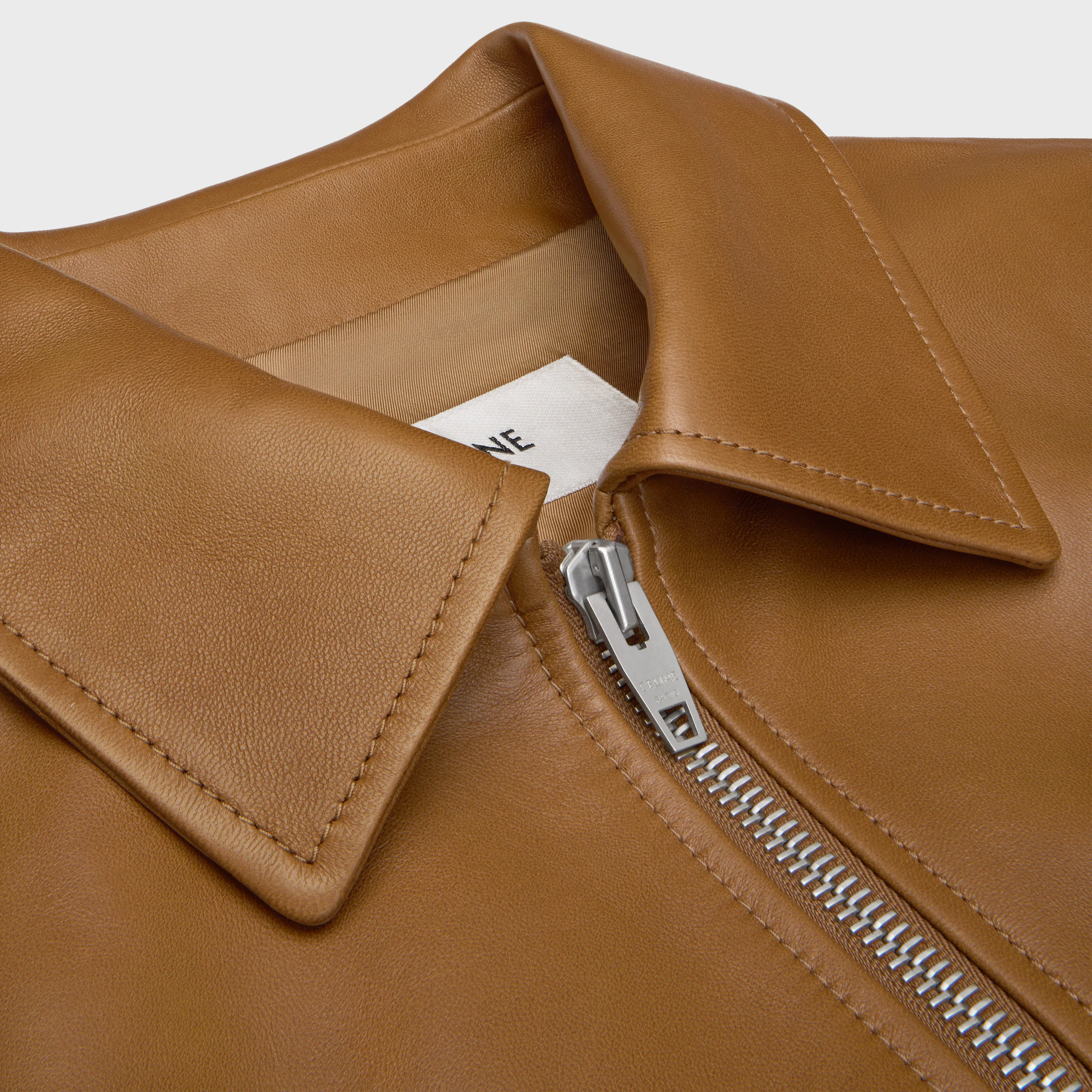 Veste en peau de mouton plongée
