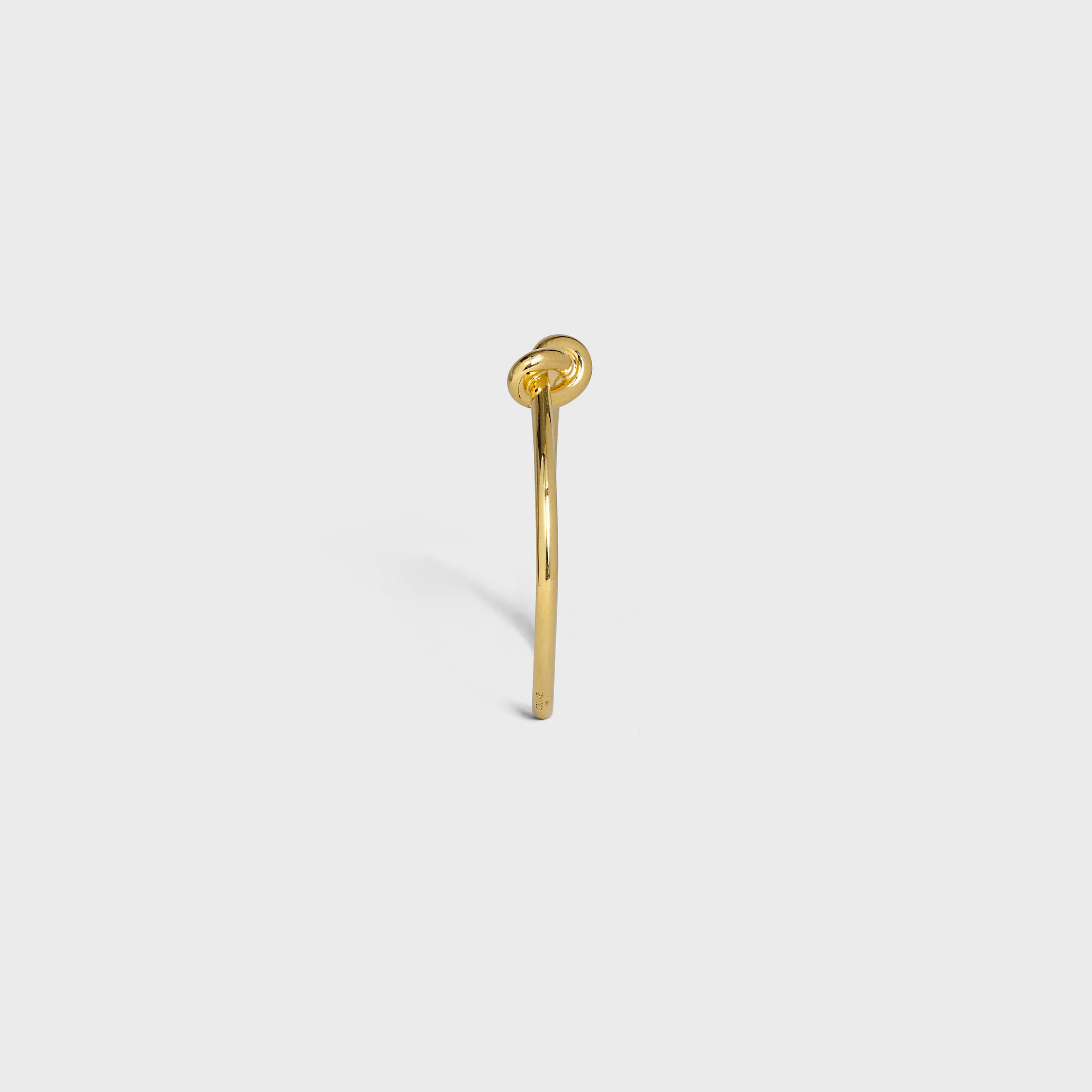 Bracelet extra-fin en laiton avec finition or