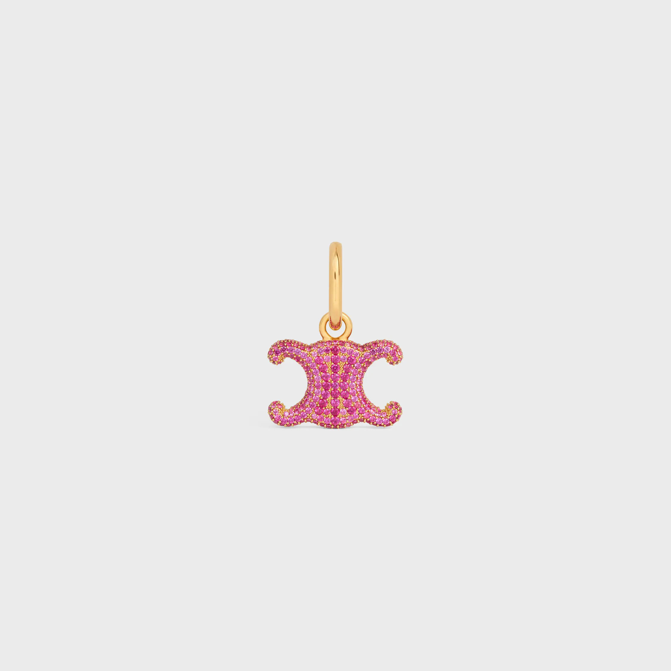 CHARM TRIOMPHE STRASS ET LAiton FINI OR