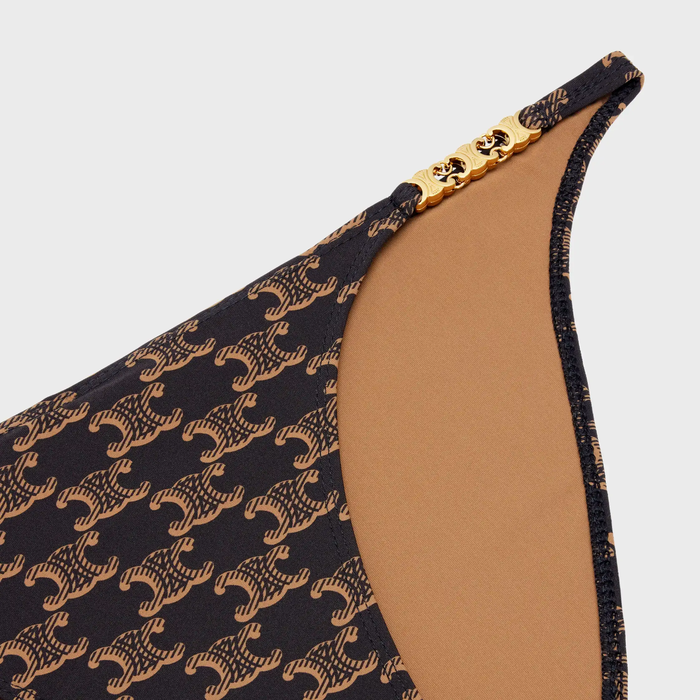 BAS DE MAILLON DE BAIN EN MAILLE MONOGRAMME