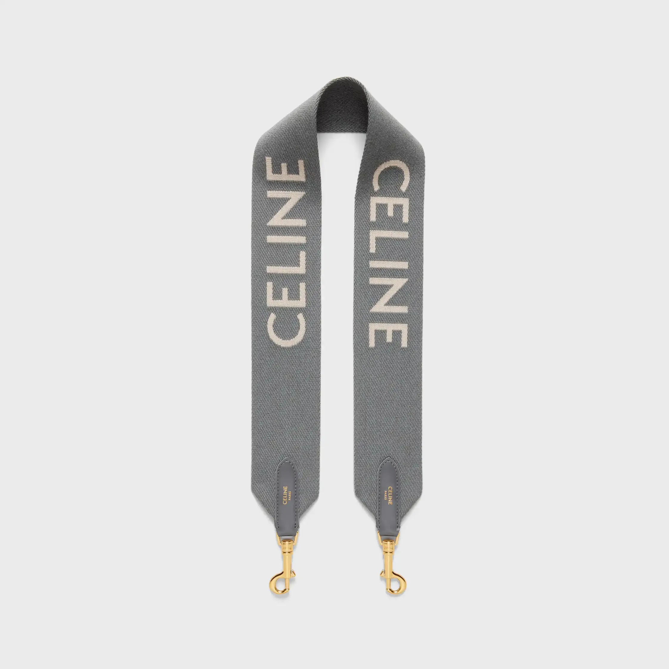 Courroie en laine avec jacquard Celine