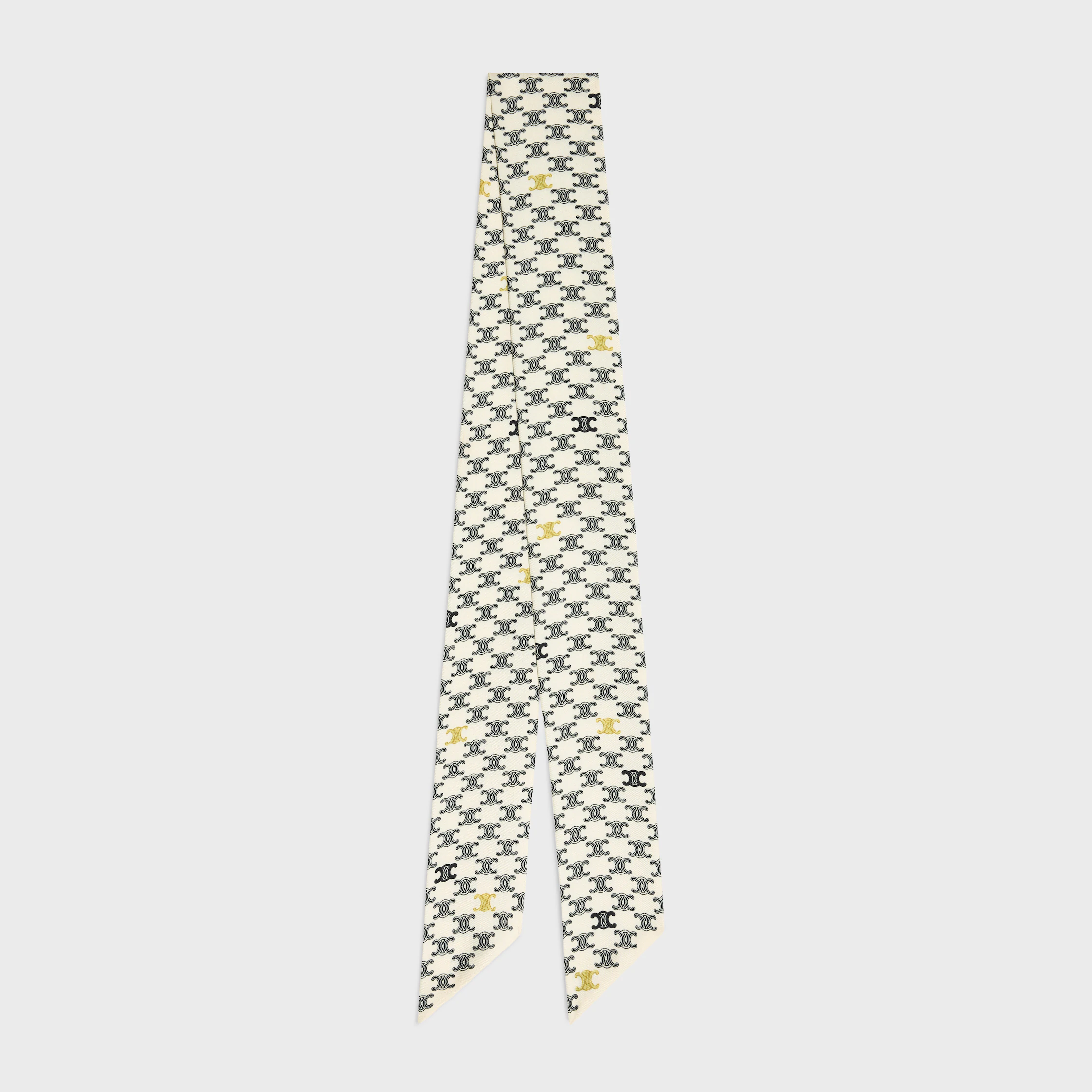 Lavallière en tissu de soie