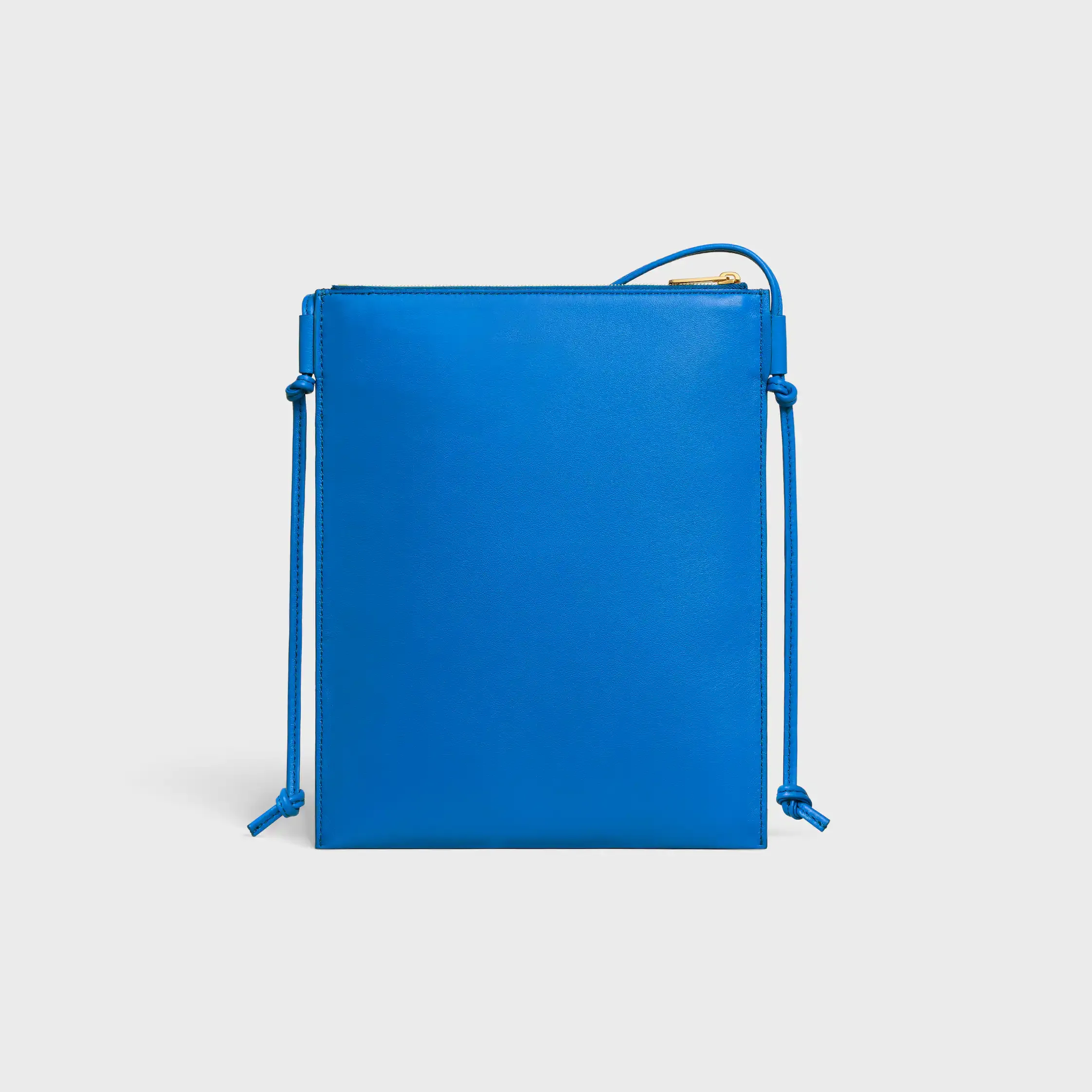 POCHETTE SHARP EN PEAU DE MOUTON LISSÉE