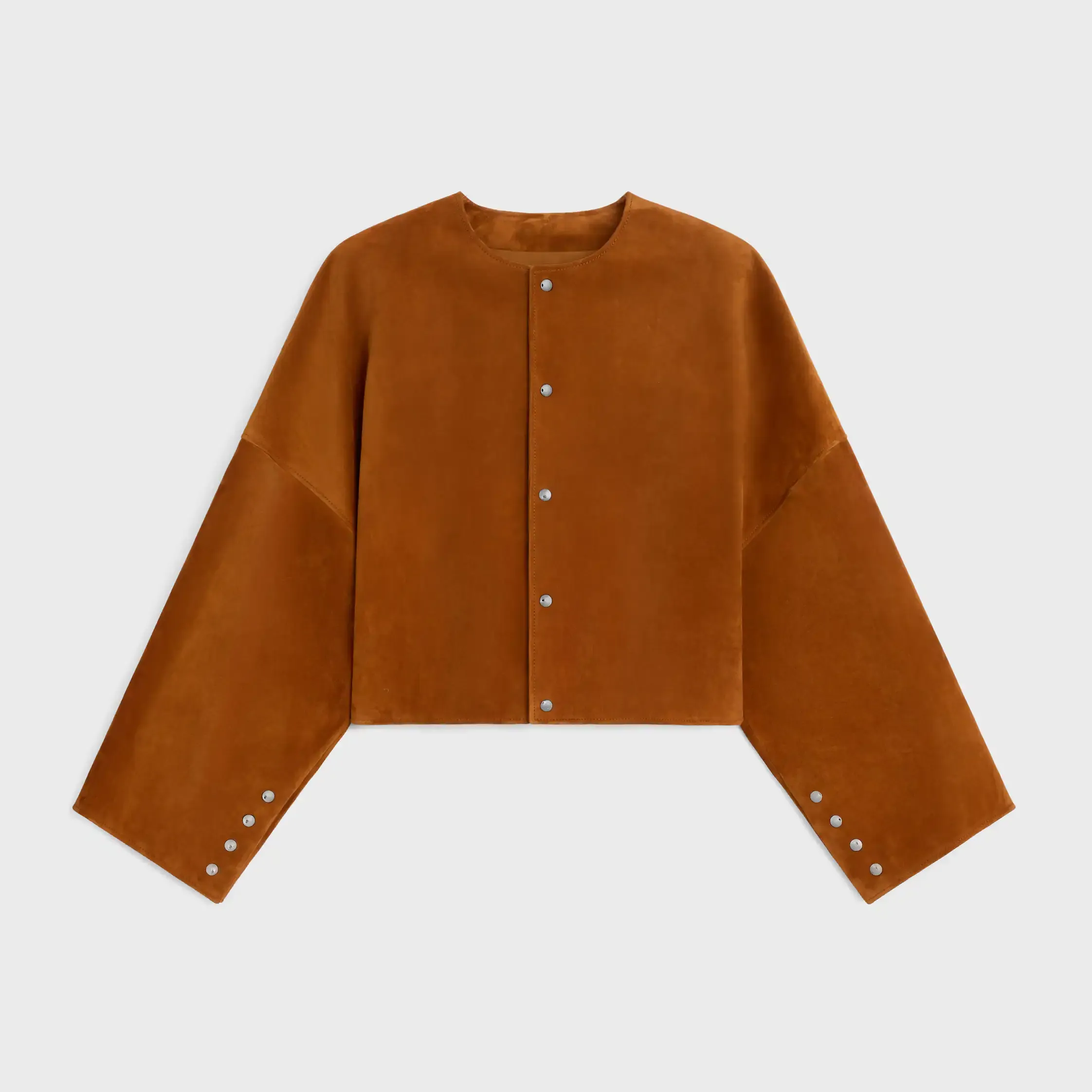 cardigan en daim