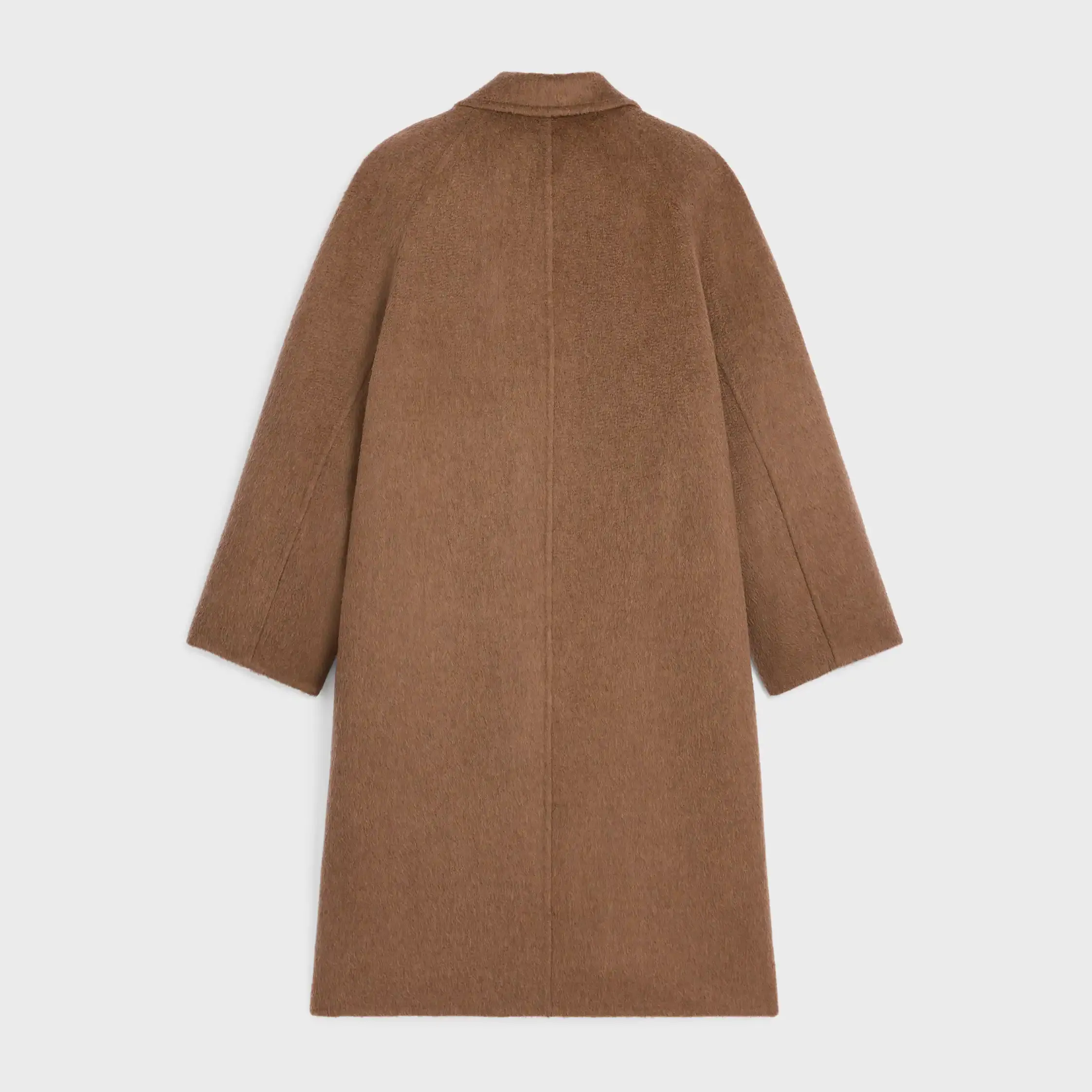 manteau IN en cachemire et laine de chameau double face