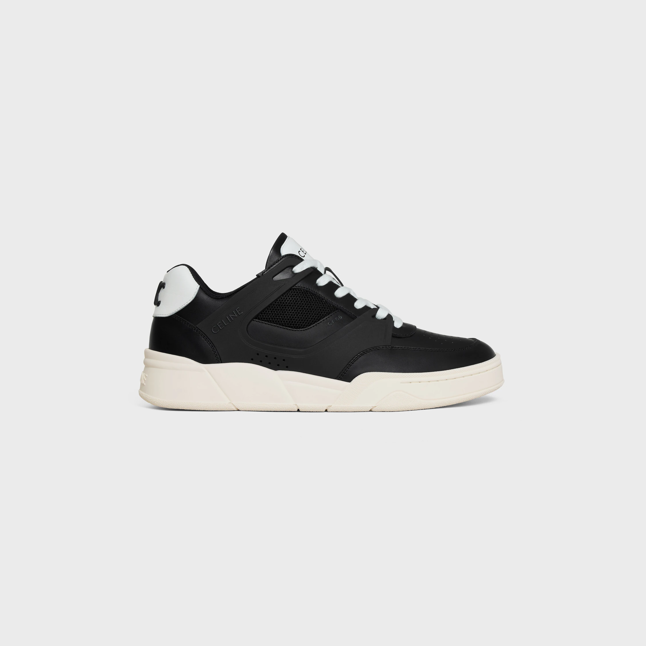 SNEAKER TRAINER CT-09 EN VEAU ET MAILLE
