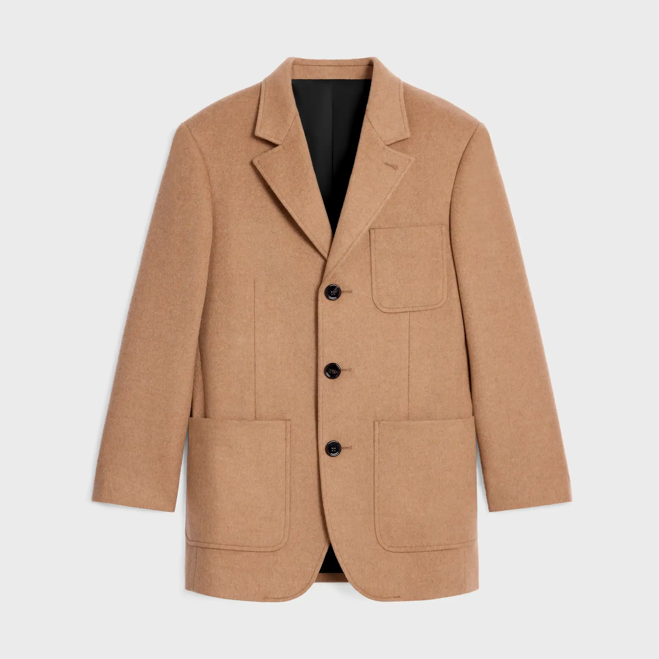 Veste sur mesure en flanelle de cachemire