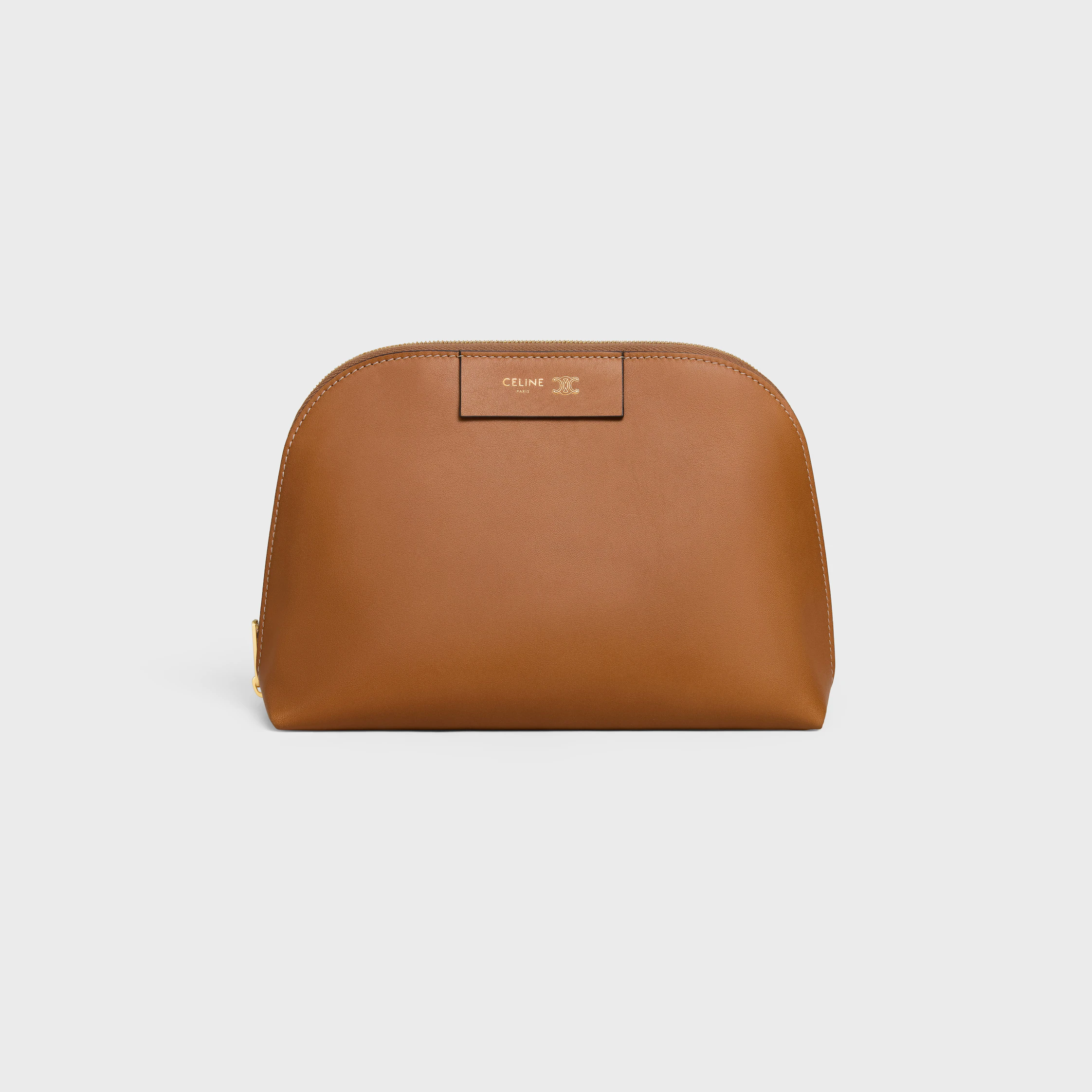 PETIT SAC À COSMÉTIQUES MOYEN EN VEAU LISSÉ