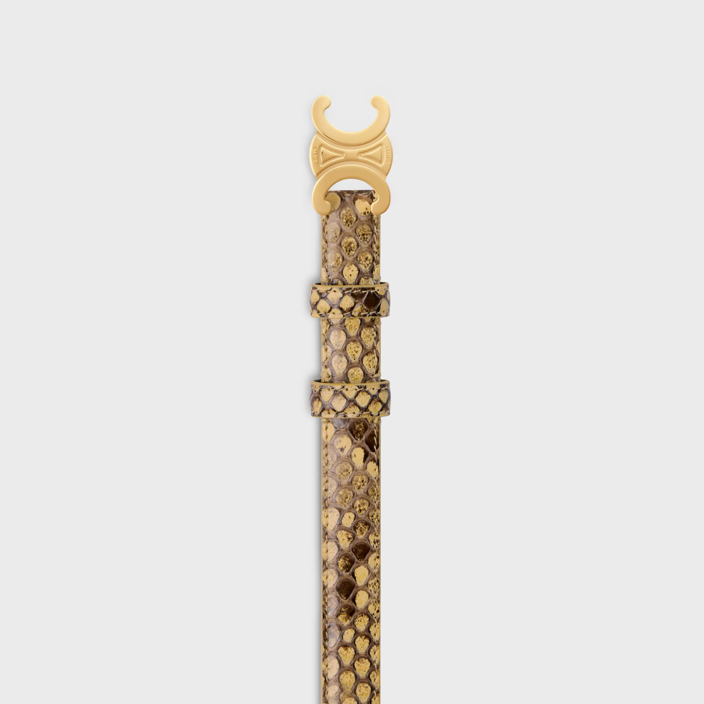 Ceinture Triomphe 18 MM EN PYTHON