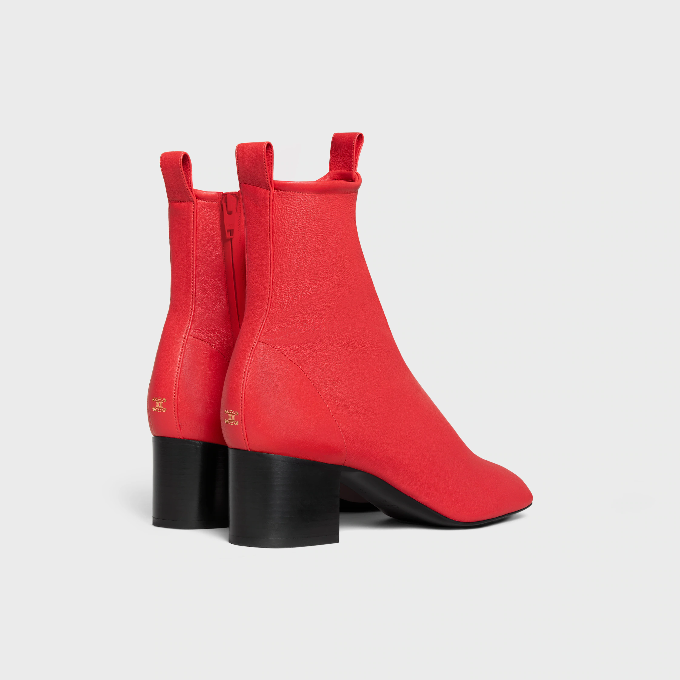 CHERI - BOTTE ZIPPÉE EN PEAU DE MOUTON EXTENSIBLE