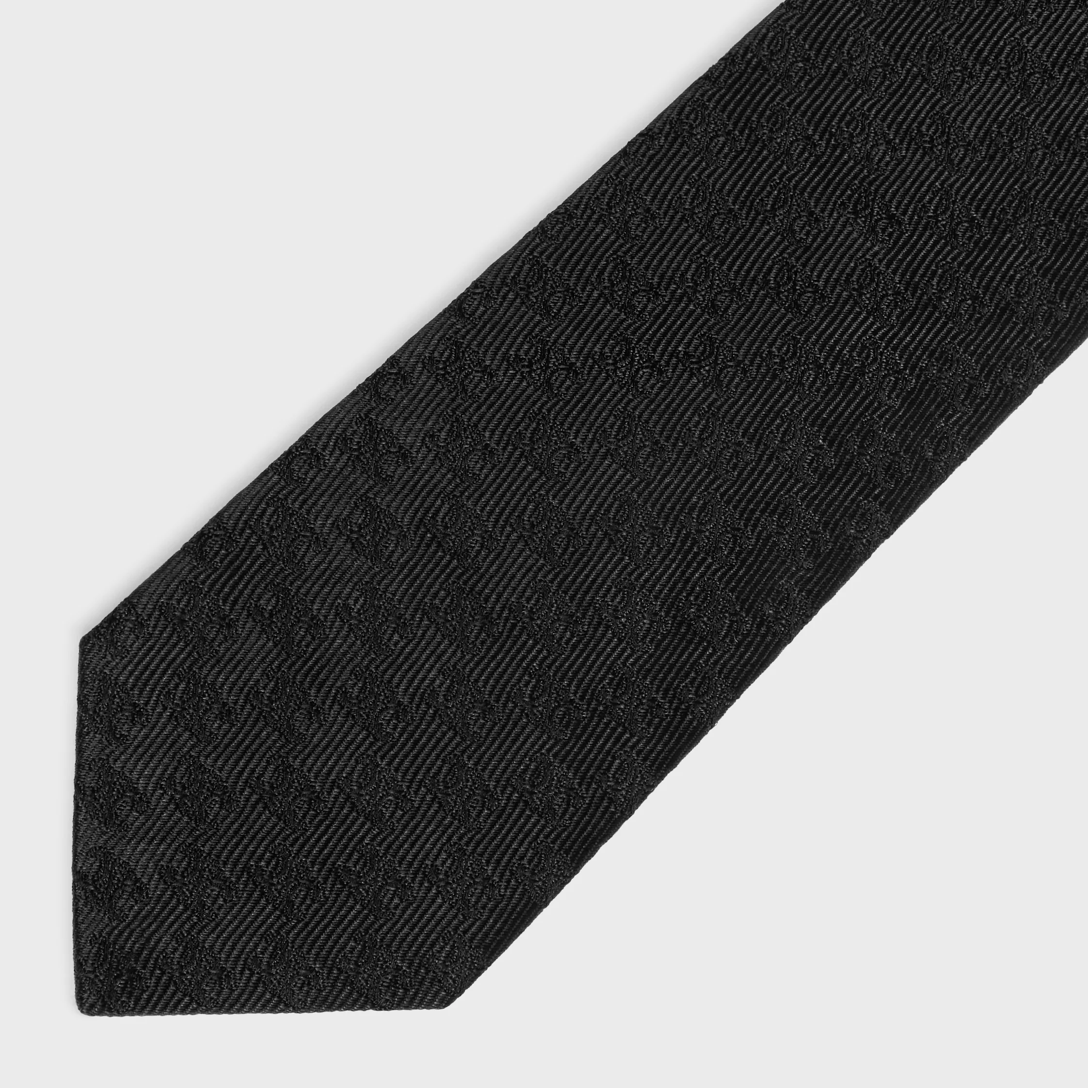 cravate IN mini triomphe soie jacquard