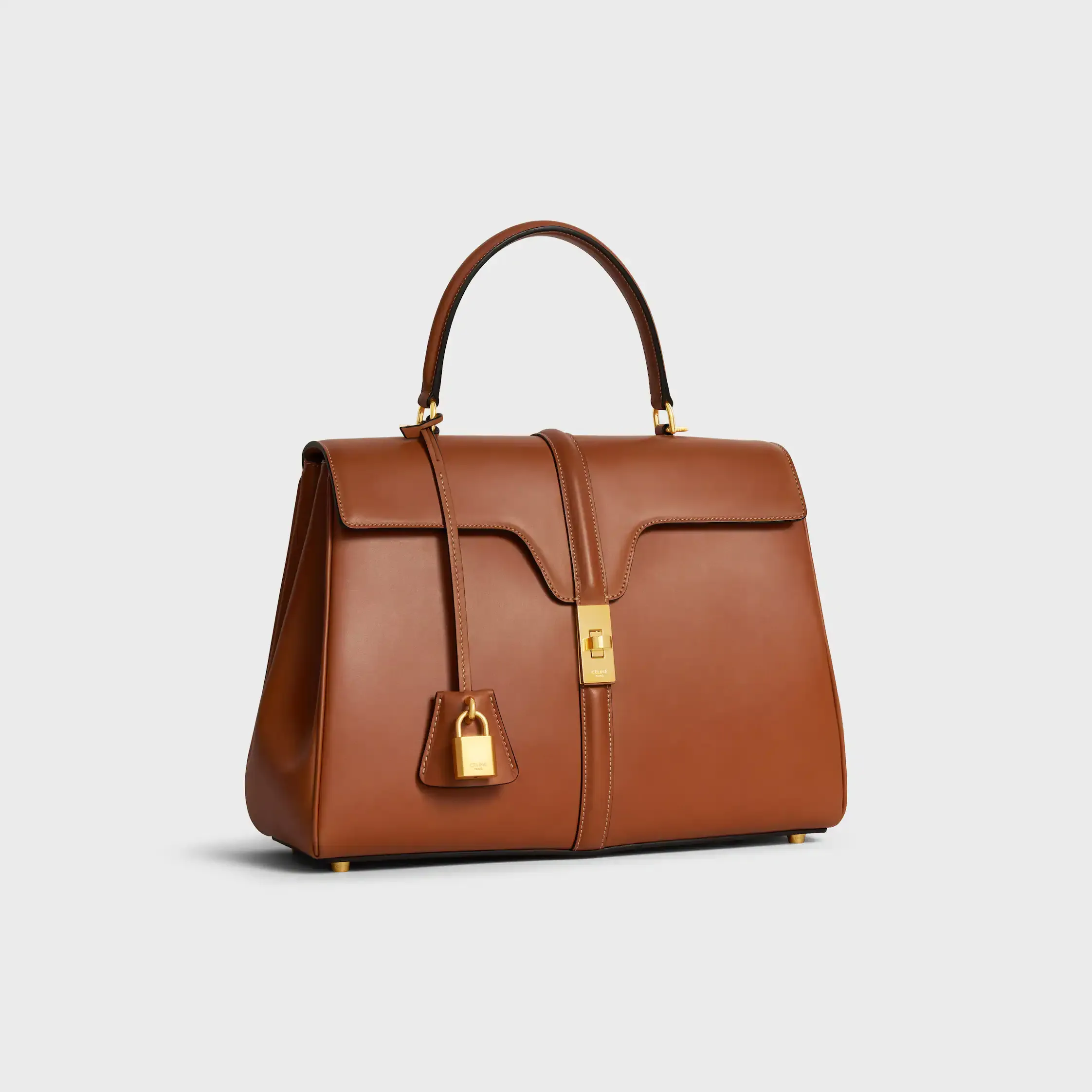 Classique 16 Sac en cuir de veau naturel