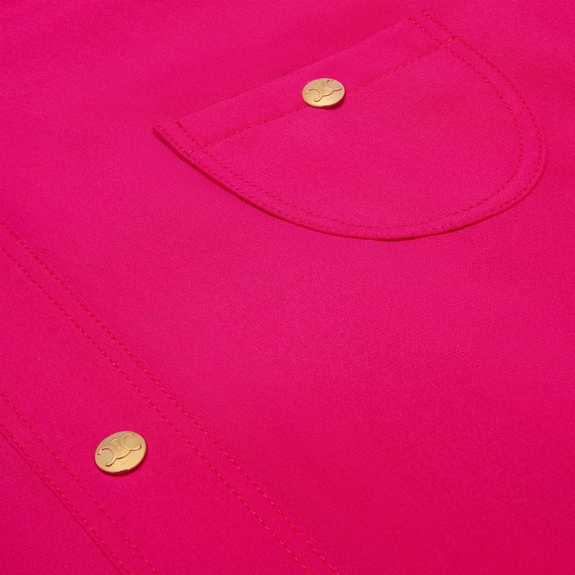 robe en crêpe de soie à base d'acétate