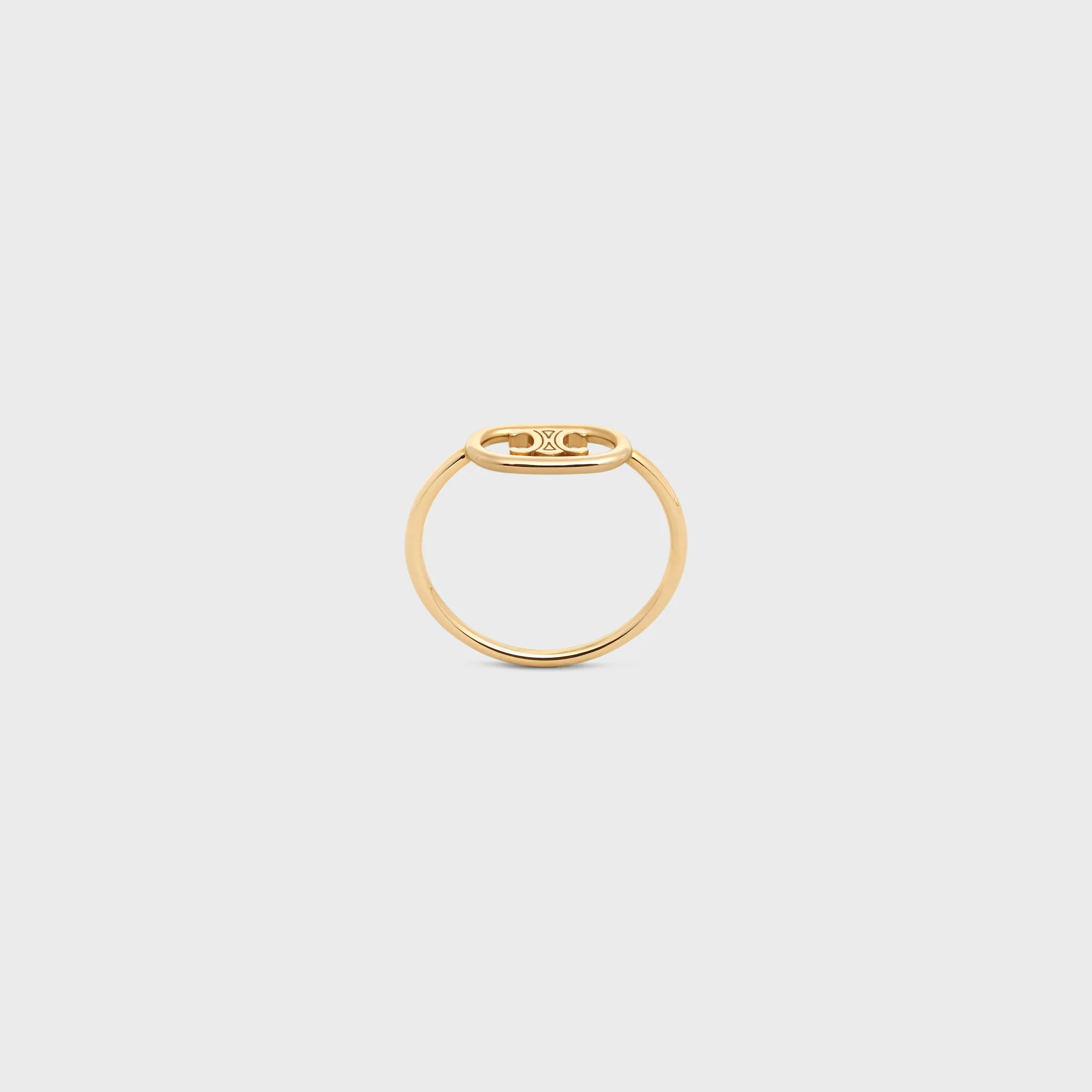 Maillon Triomphe Ring en or jaune
