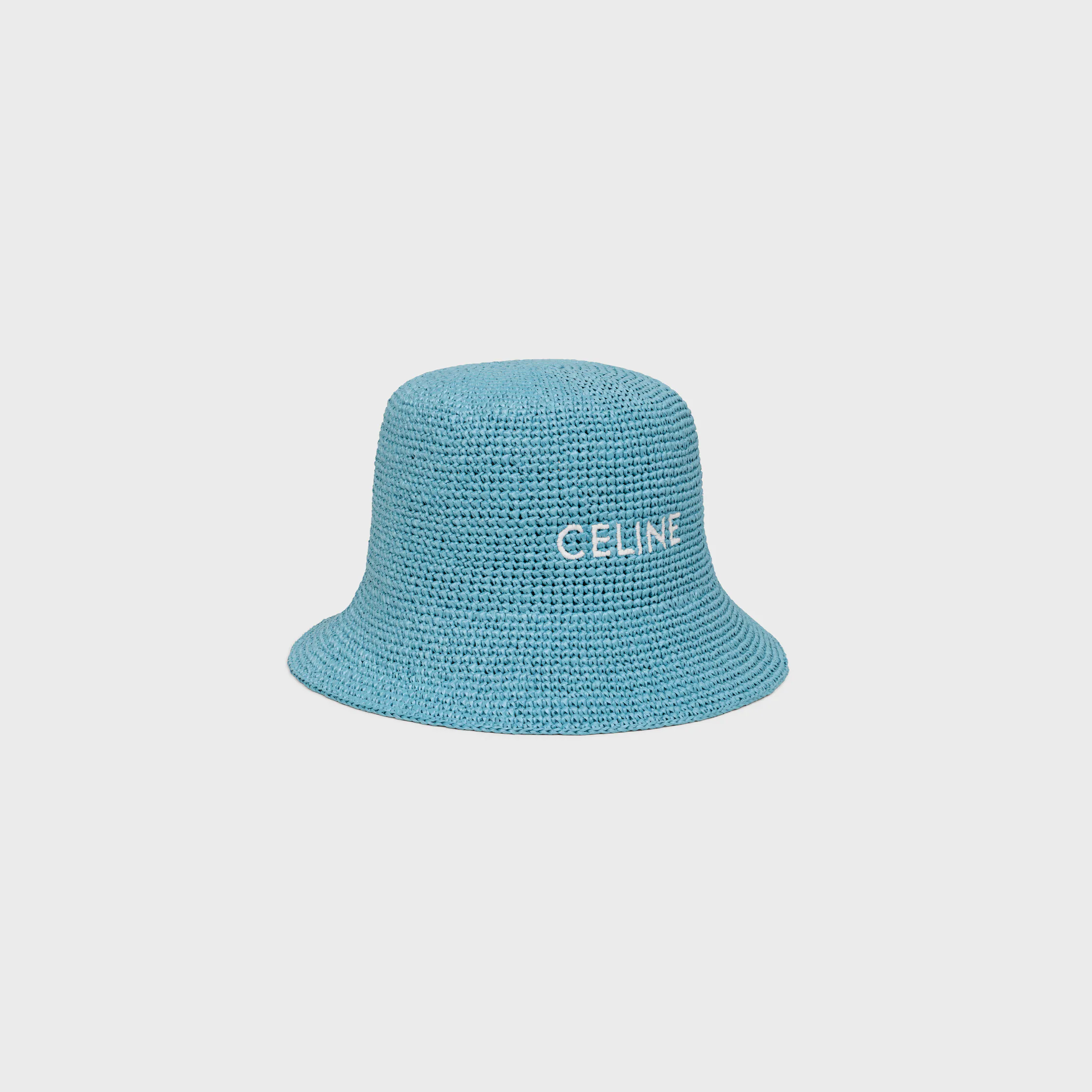 chapeau melon en raphia